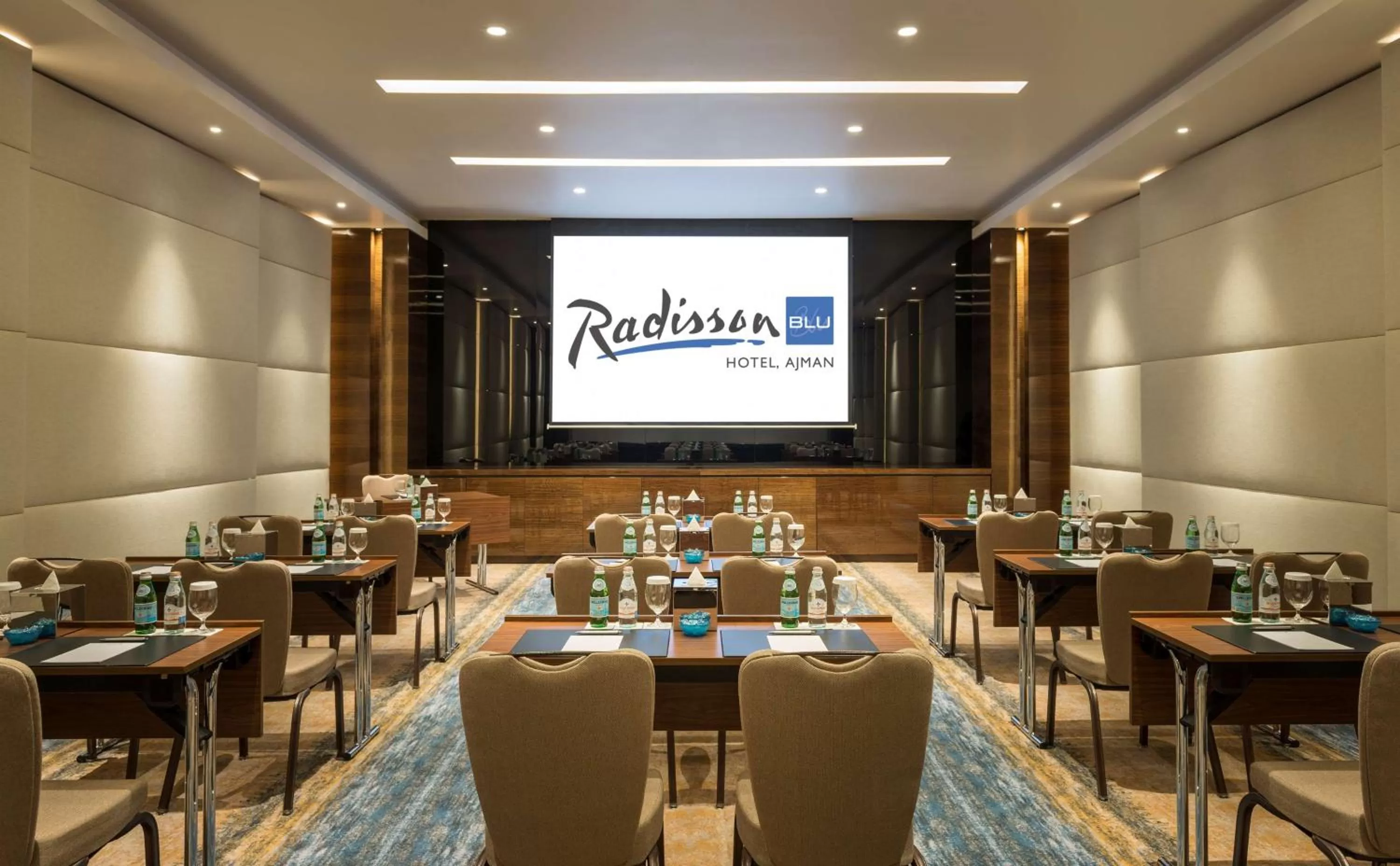 On site in Radisson Blu Hotel, Ajman