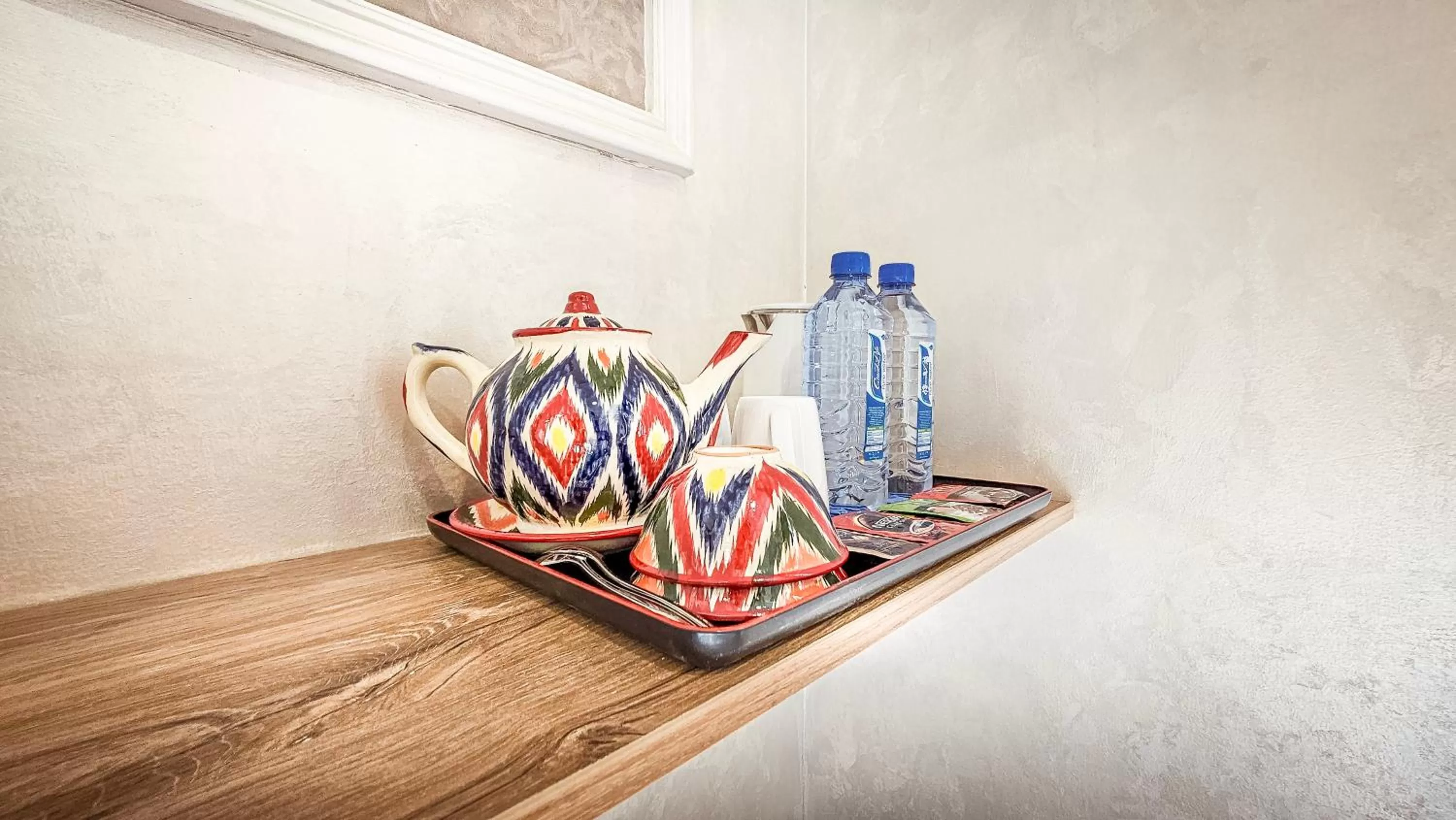 Food and drinks in Hotel Bankir Khiva