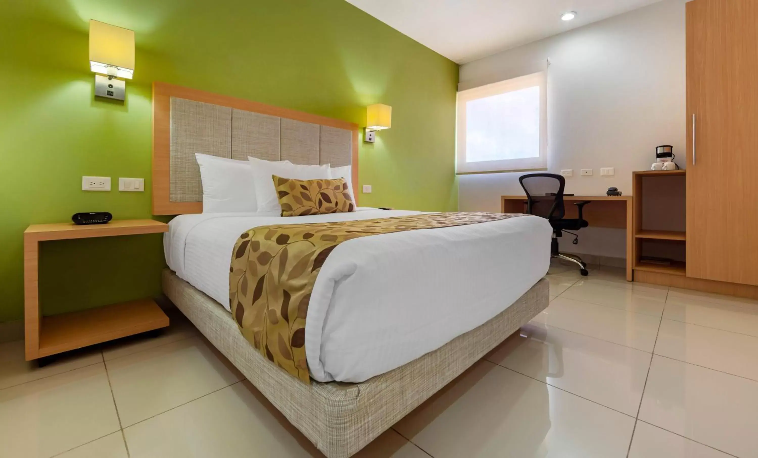 Bedroom, Bed in Sleep Inn Culiacan