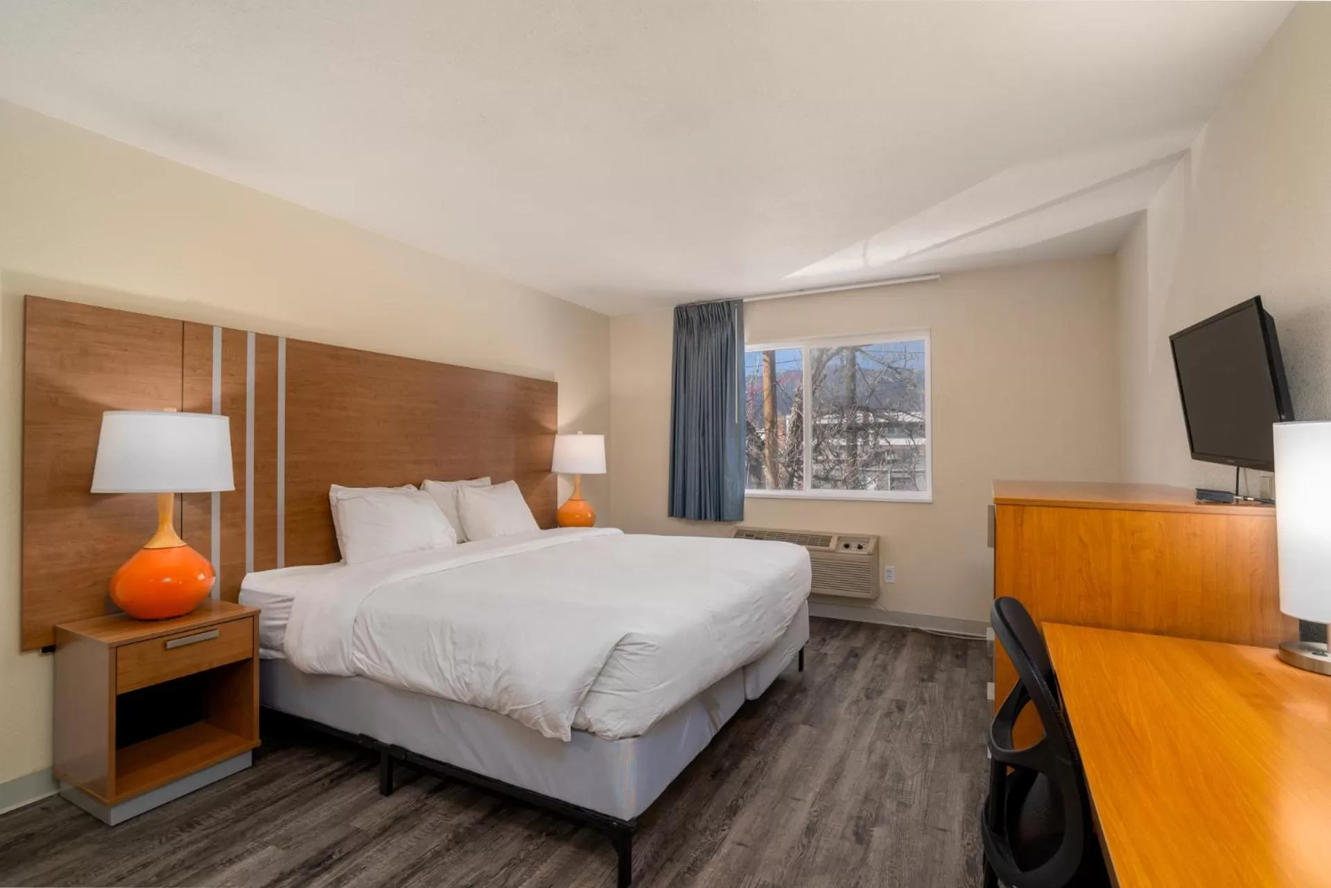 Bed in Nevada Flats Hotel