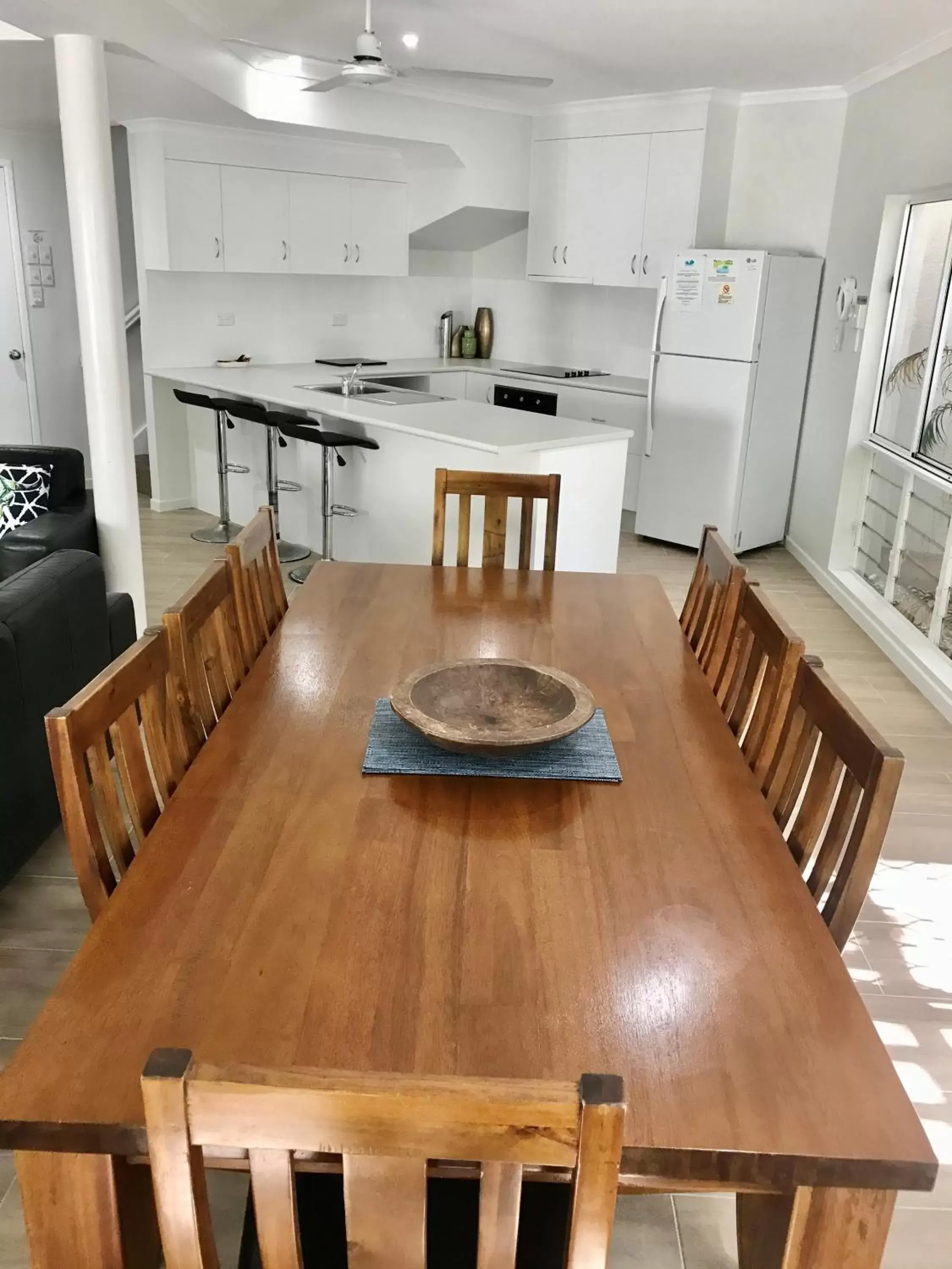 Dining Area in The Villas Palm Cove