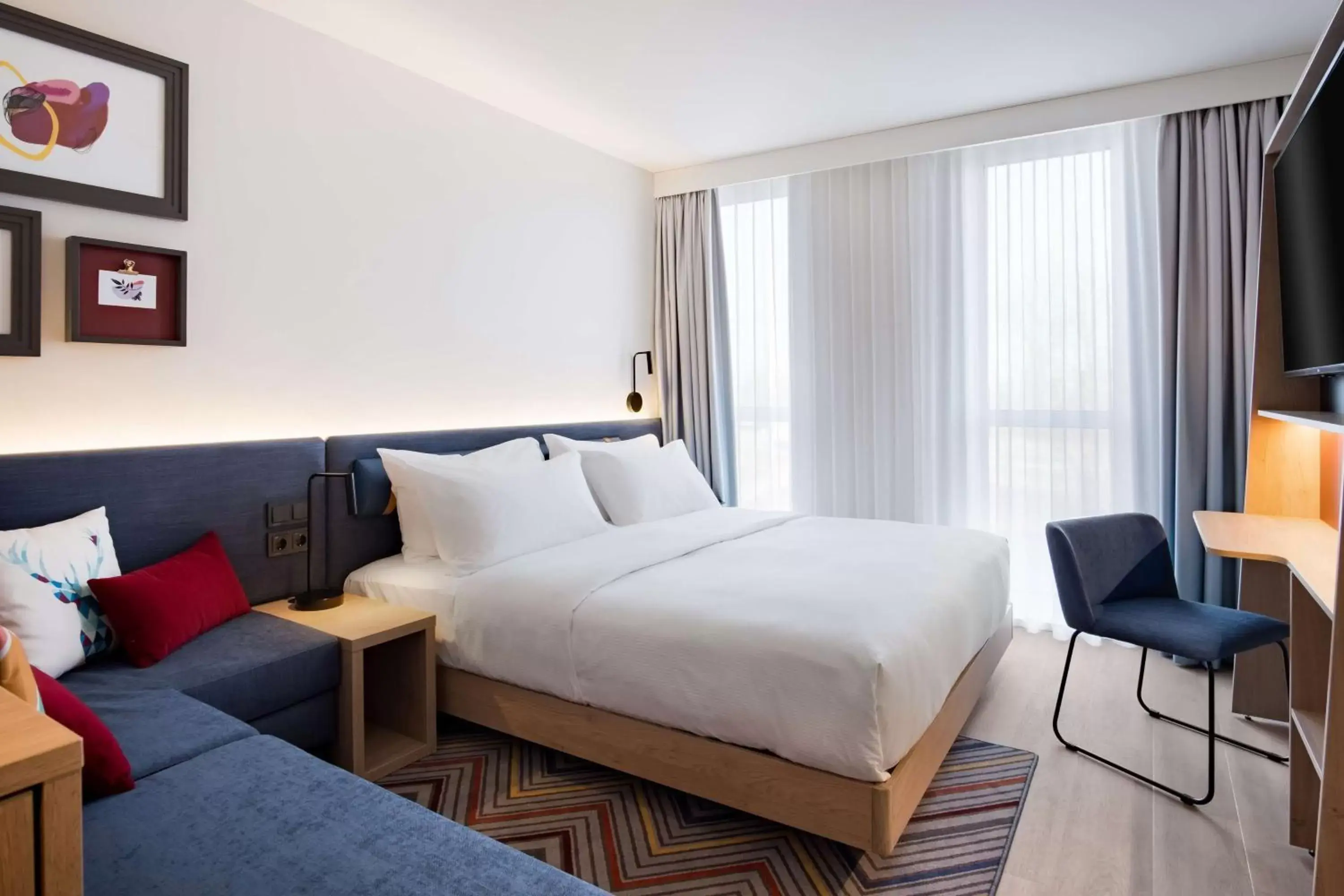 Bed in Hampton by Hilton Riga Airport
