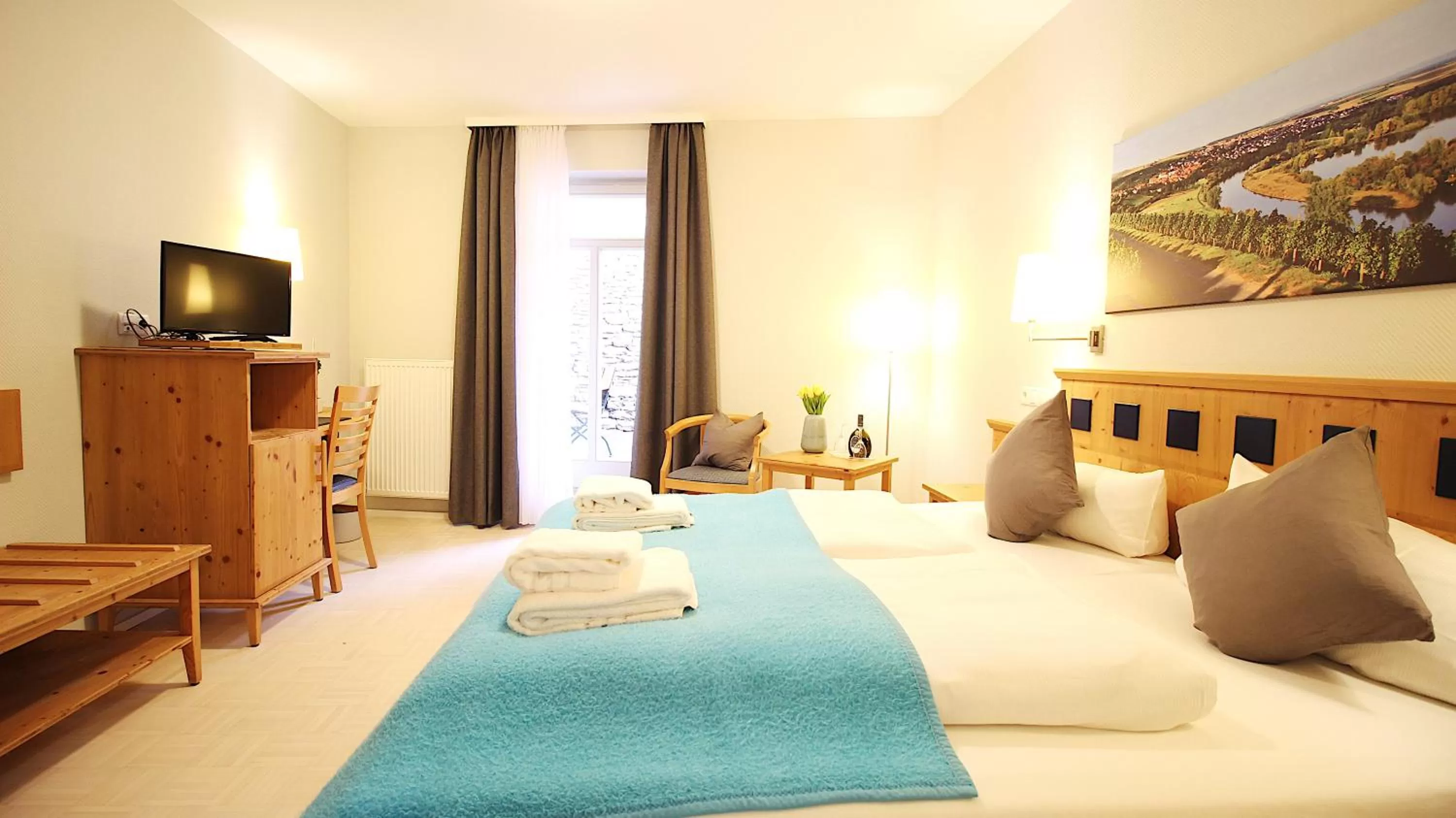 Photo of the whole room, Bed in Aparthotel Alte Schmiede Dettelbach