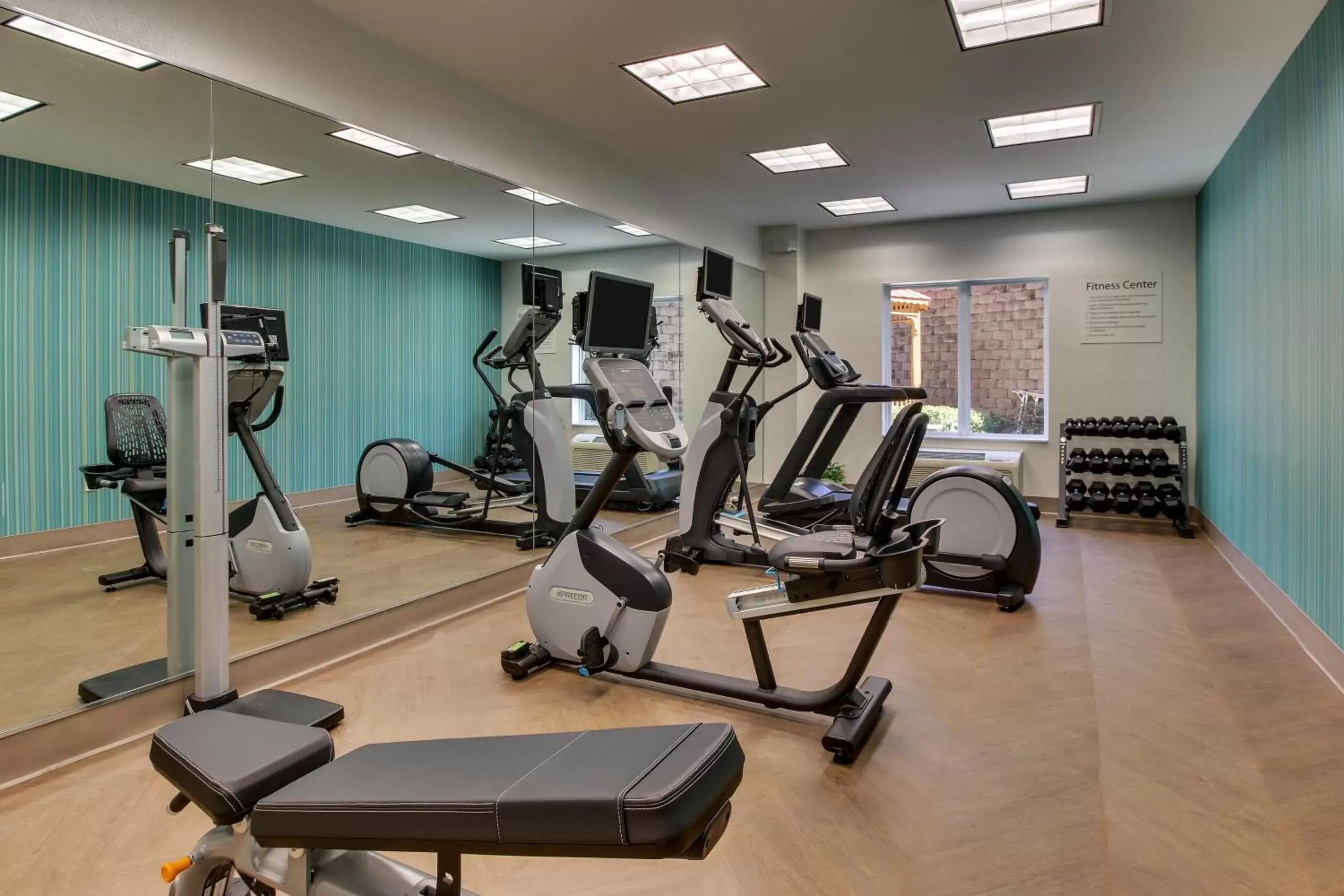Fitness centre/facilities, Fitness Center/Facilities in Holiday Inn Express Hotel & Suites Columbus-Fort Benning, an IHG Hotel