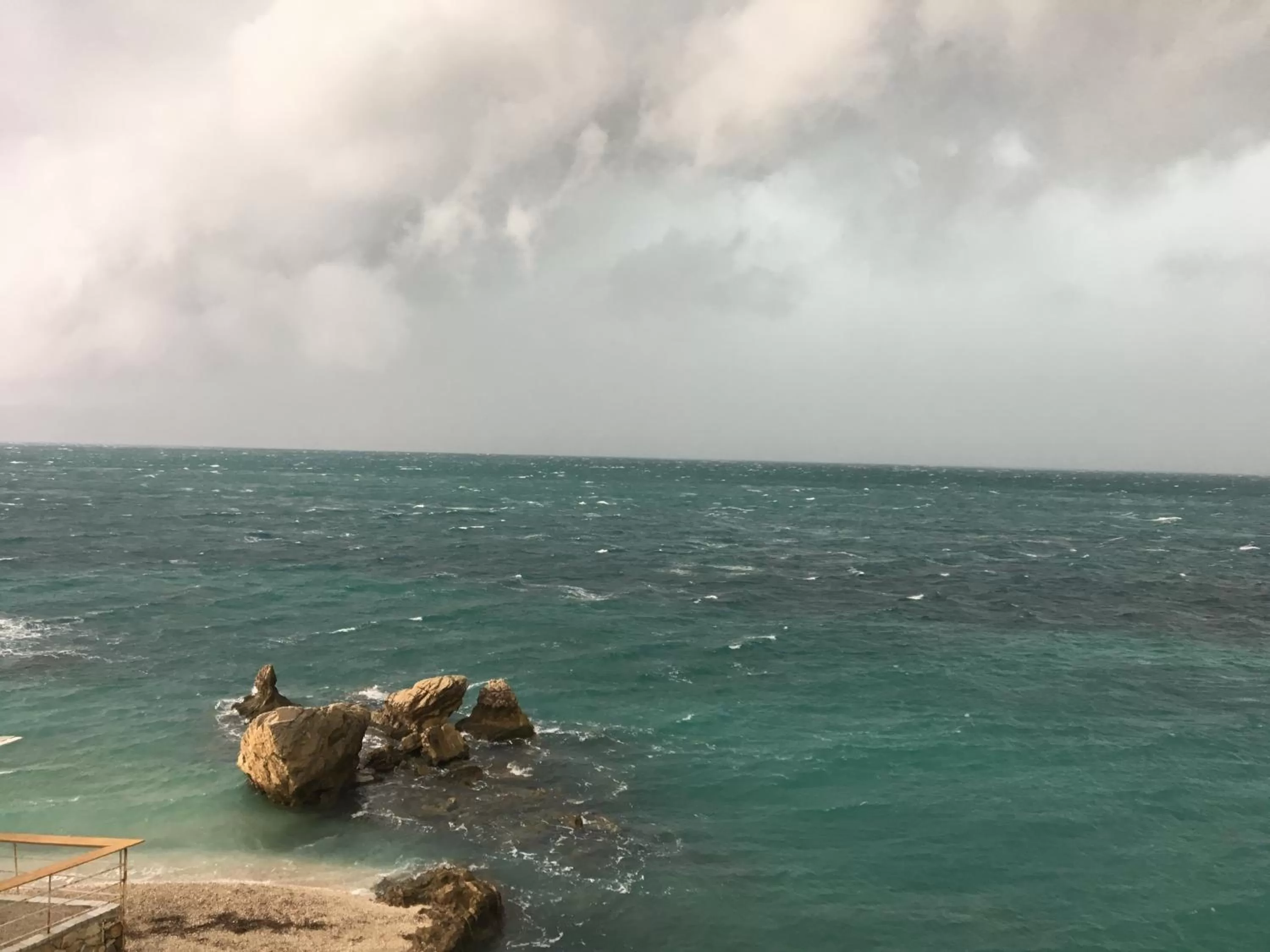 Balcony/Terrace in Vila Rahmi & Veli Dervishaj
