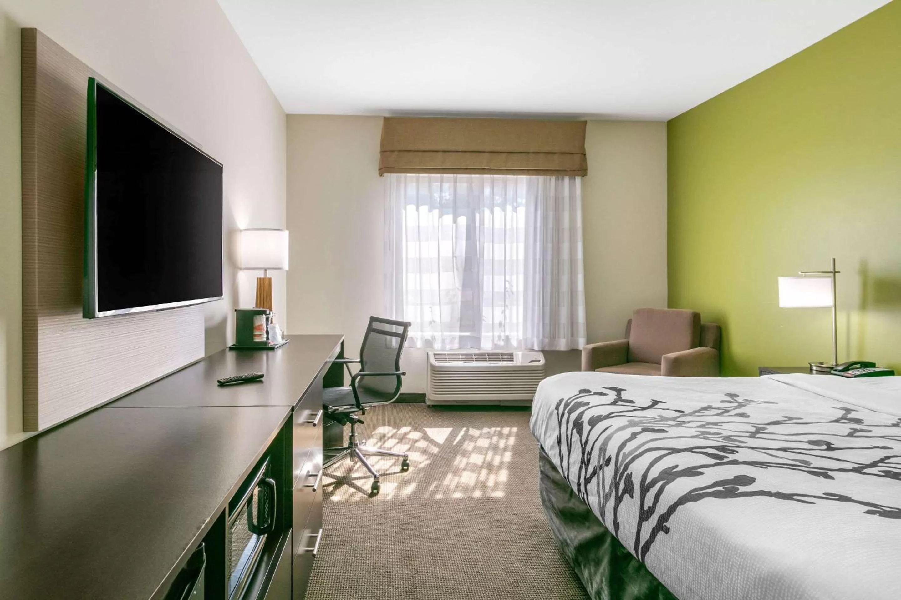 Photo of the whole room, Bed in Sleep Inn & Suites Columbia I-65