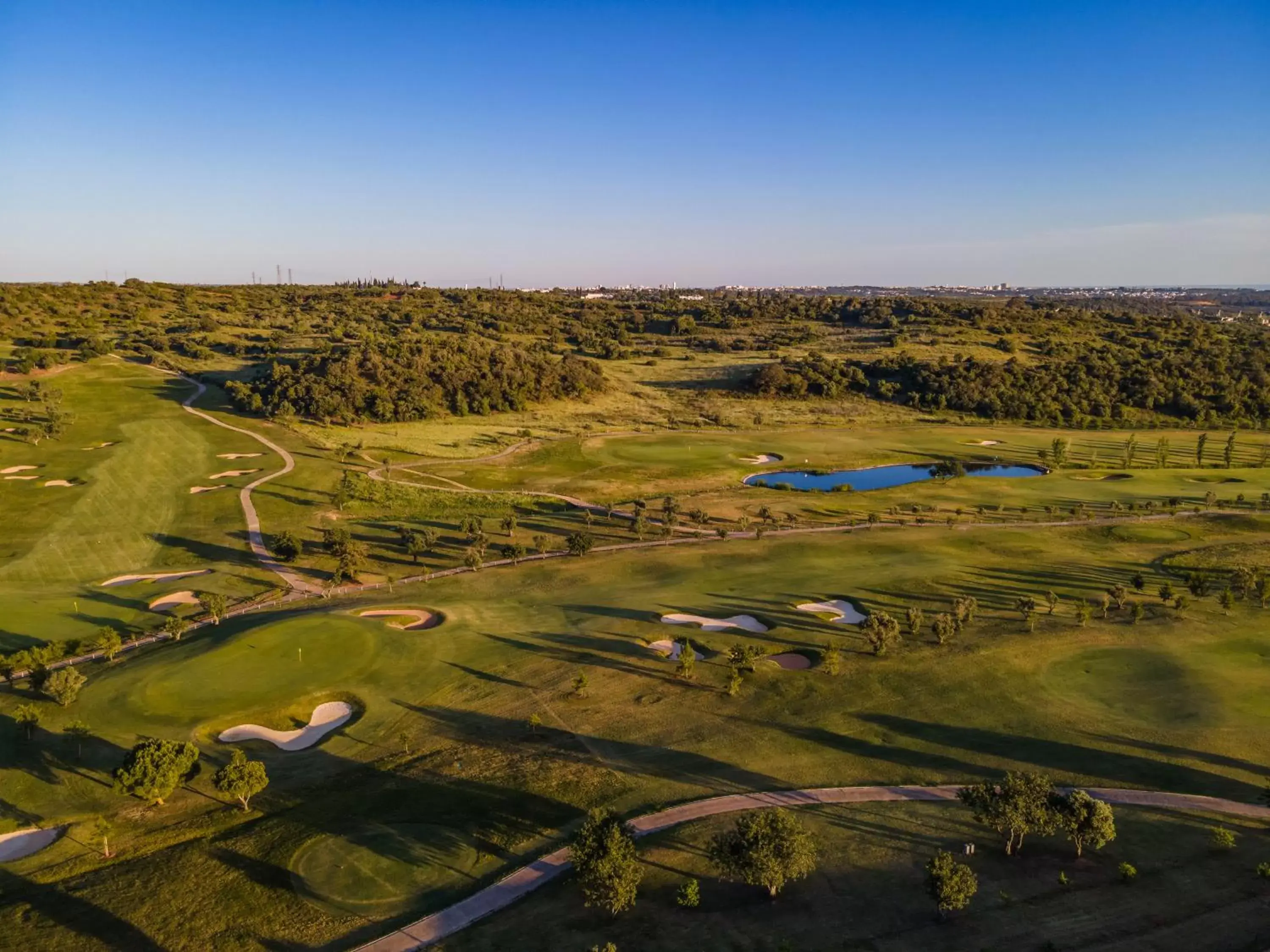 Golfcourse, Bird's-eye View in NAU Morgado Golf & Country Club