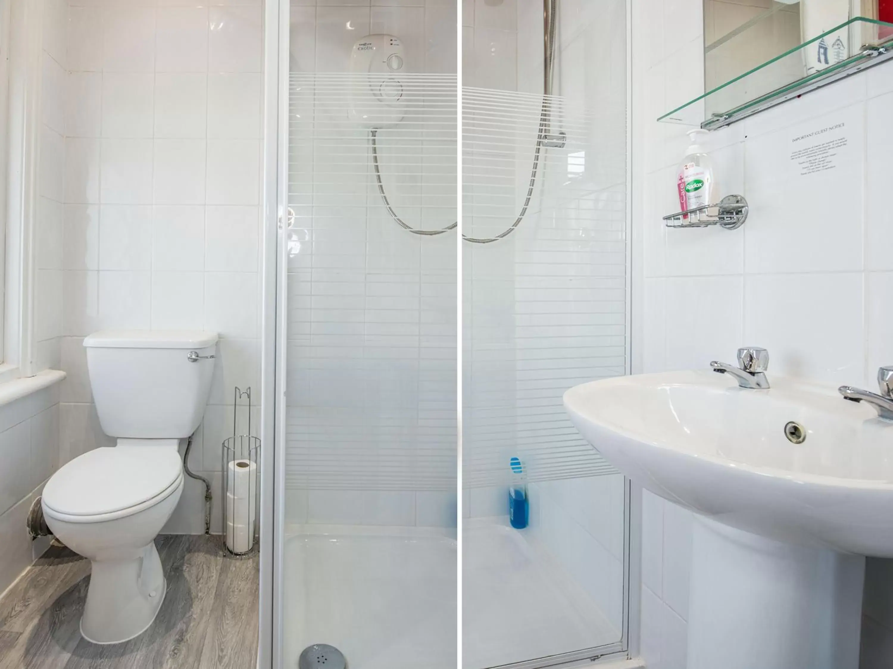 Bathroom in OYO Pier Hotel