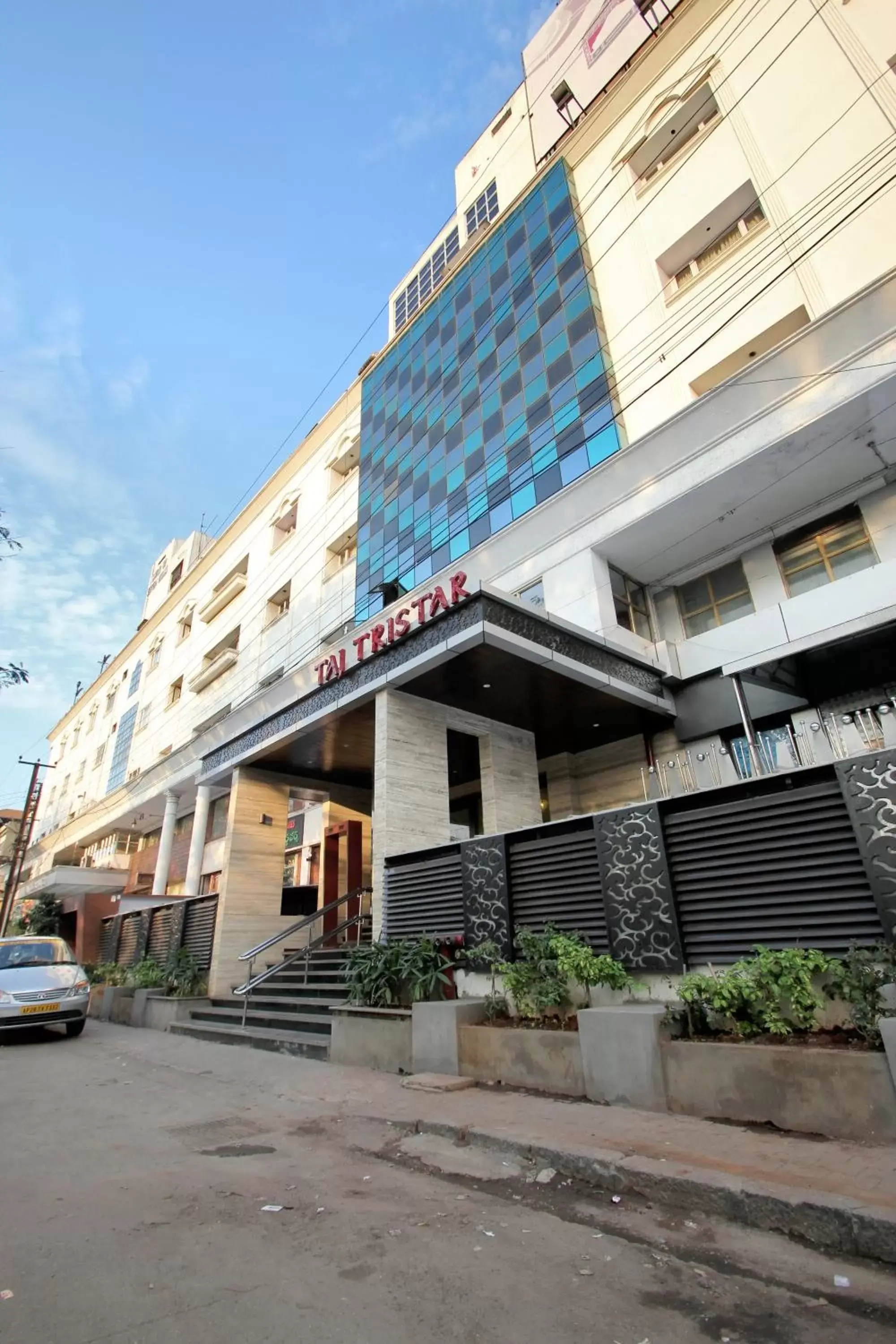 Facade/entrance, Property Building in Taj Tristar