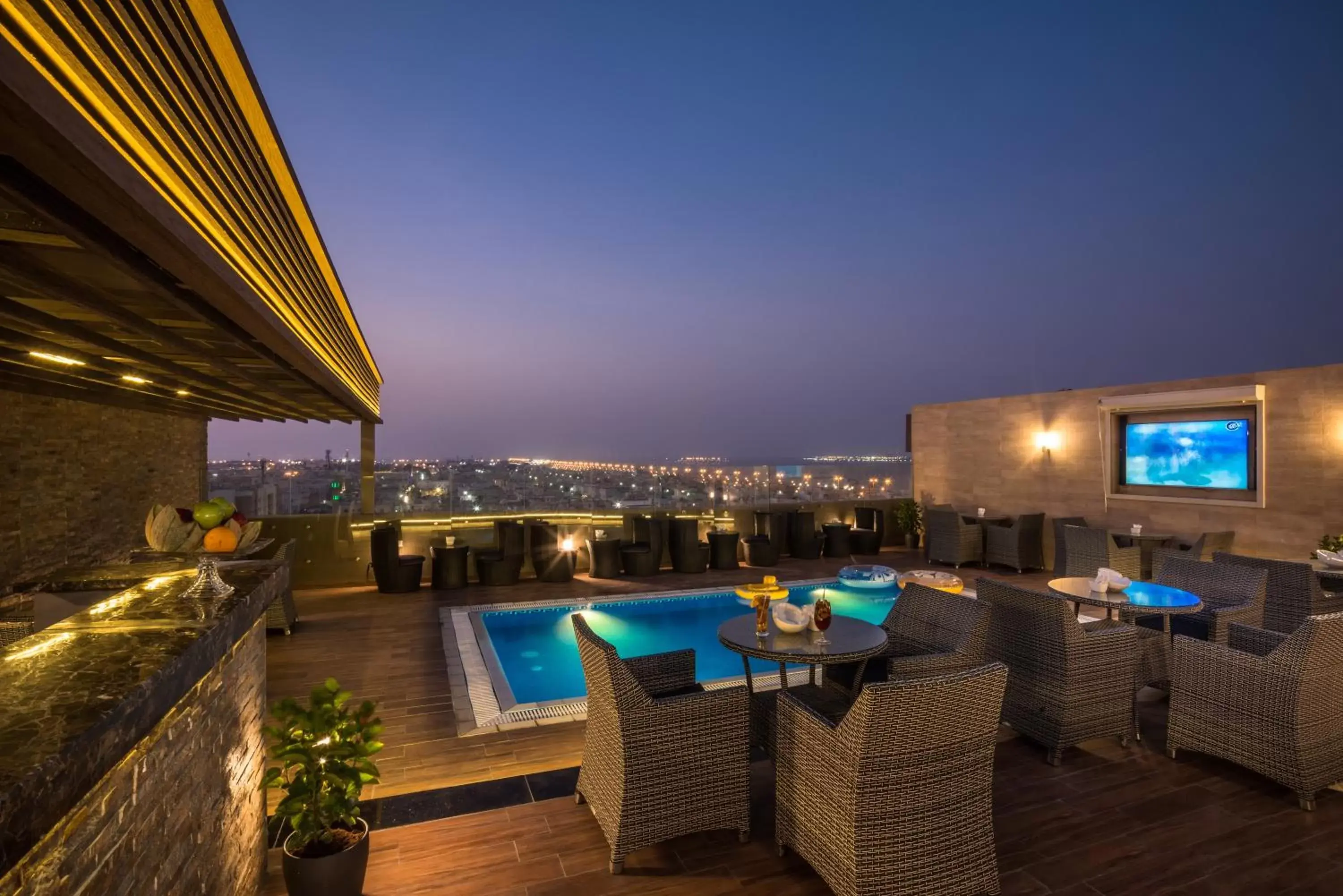 Swimming pool in Naviti Warwick Dammam Swimming pool in Naviti Warwick Dammam