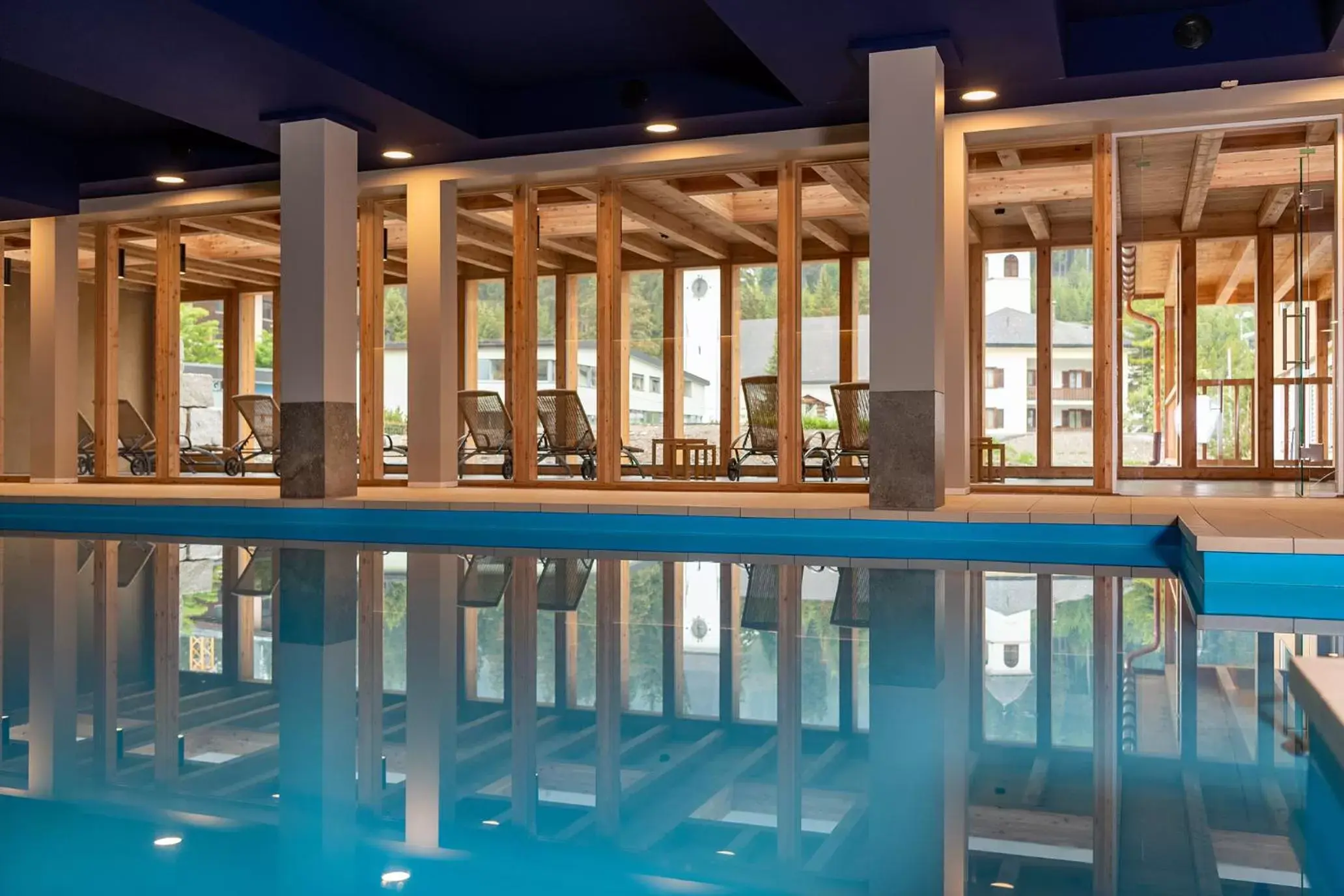 Swimming Pool in Sunstar Hotel Lenzerheide