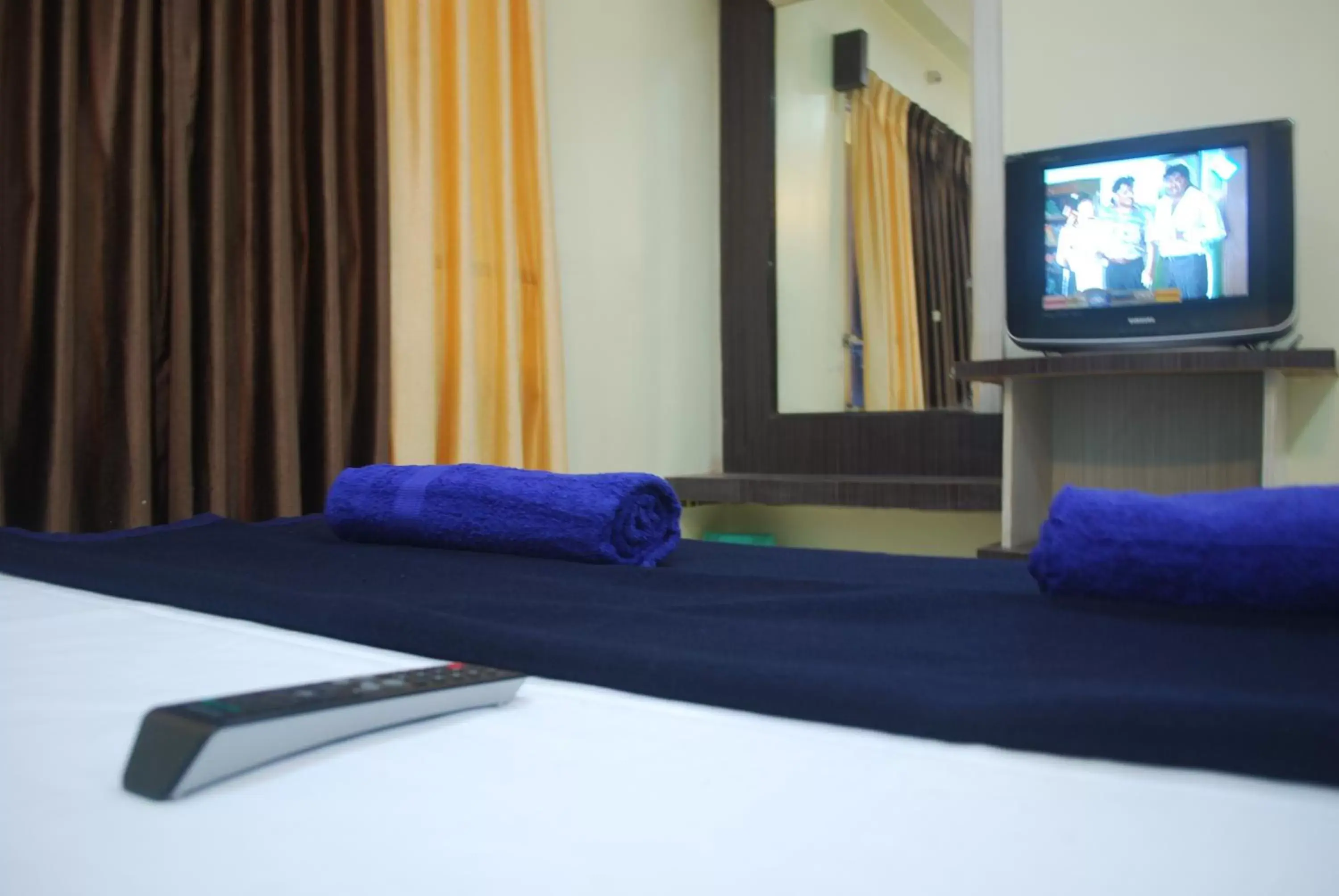 TV and multimedia, TV/Entertainment Center in Hotel Disha Palace