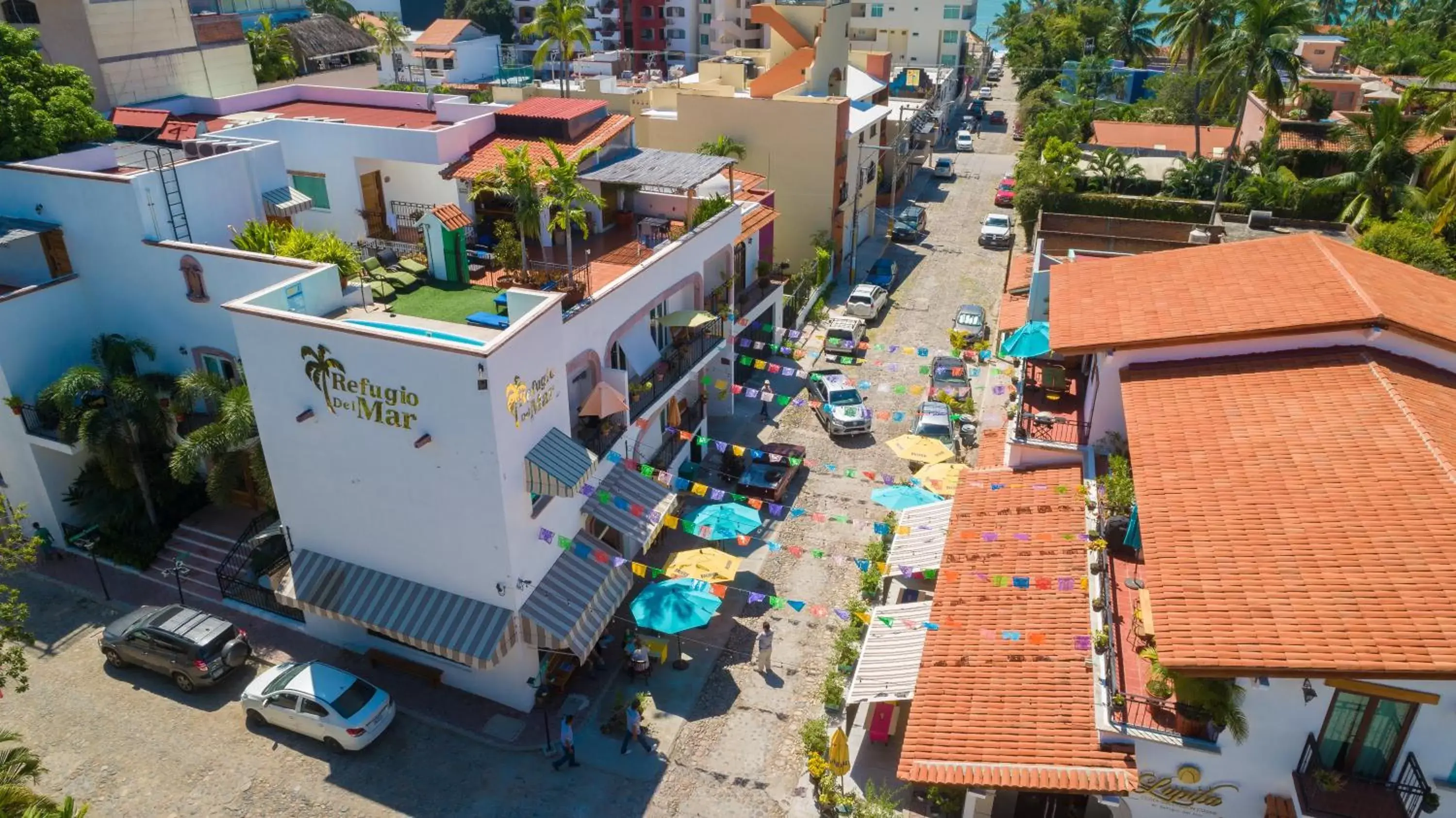 Facade/entrance, Bird's-eye View in Refugio del Mar Luxury Hotel Boutique