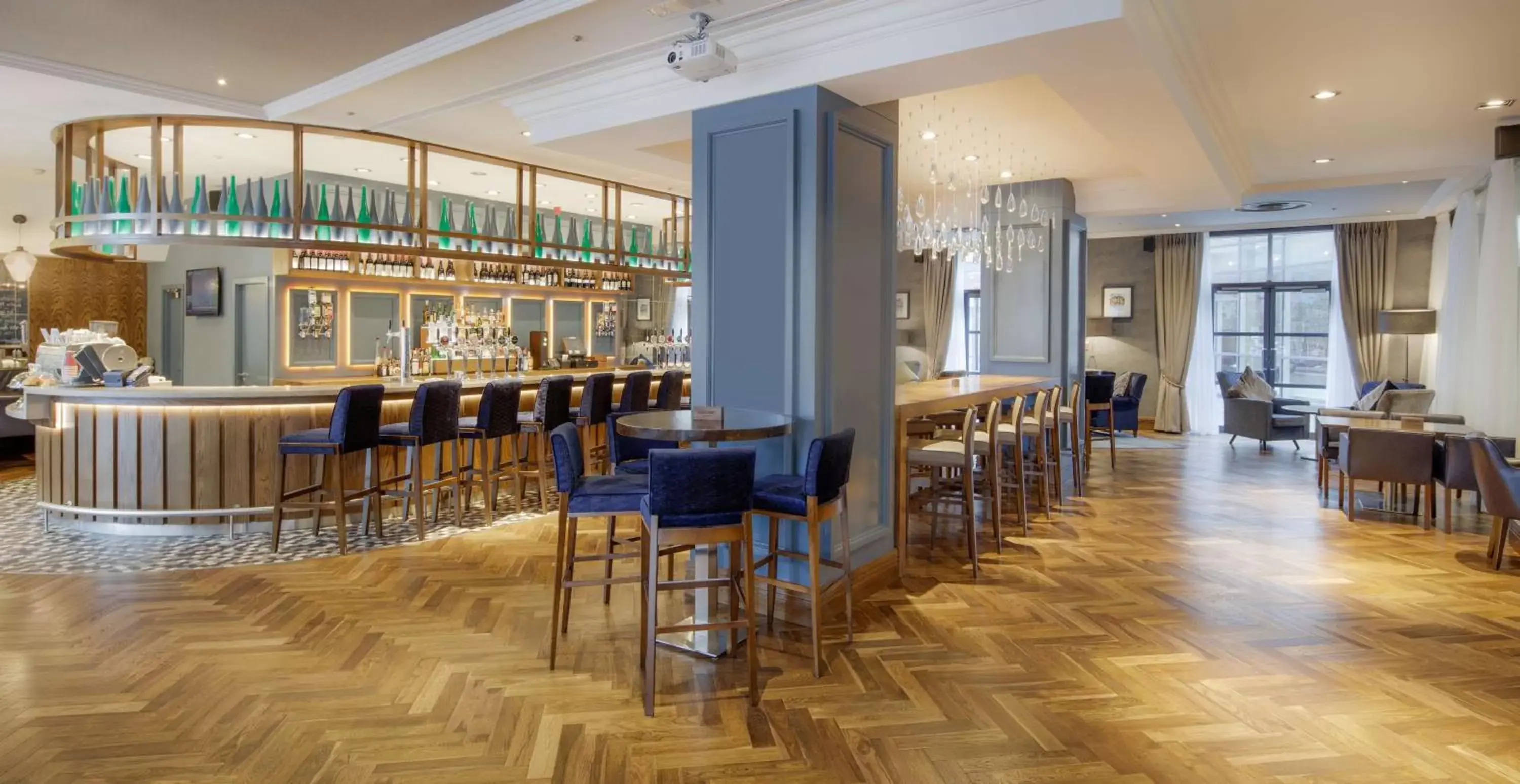 Lounge or bar, Restaurant/Places to Eat in Hilton Dublin