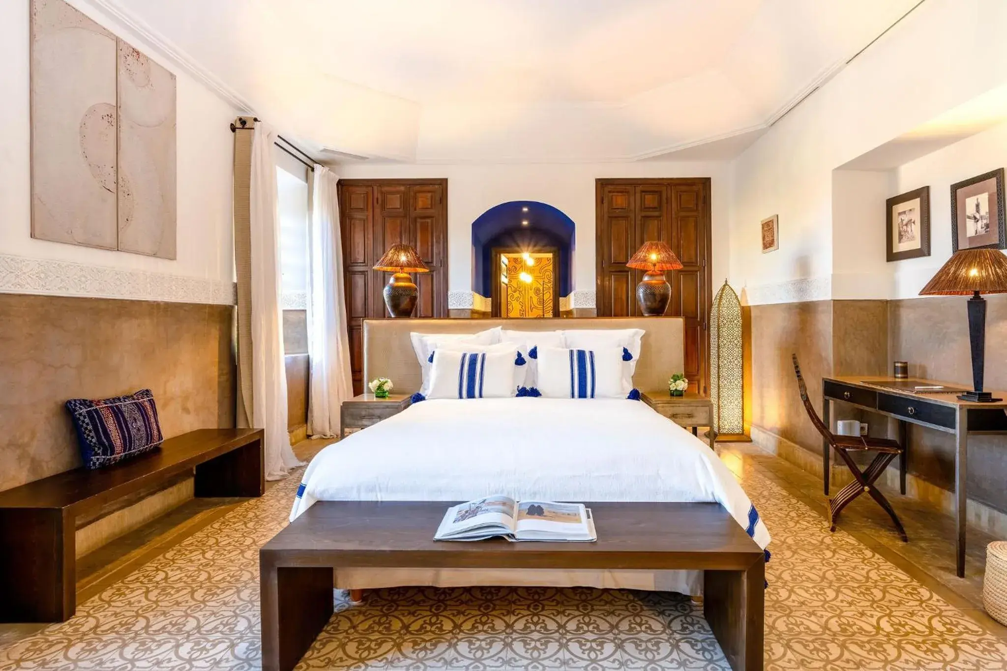 Suite with Terrace in La Villa des Orangers - Relais & Châteaux Suite with Terrace in La Villa des Orangers - Relais & Châteaux