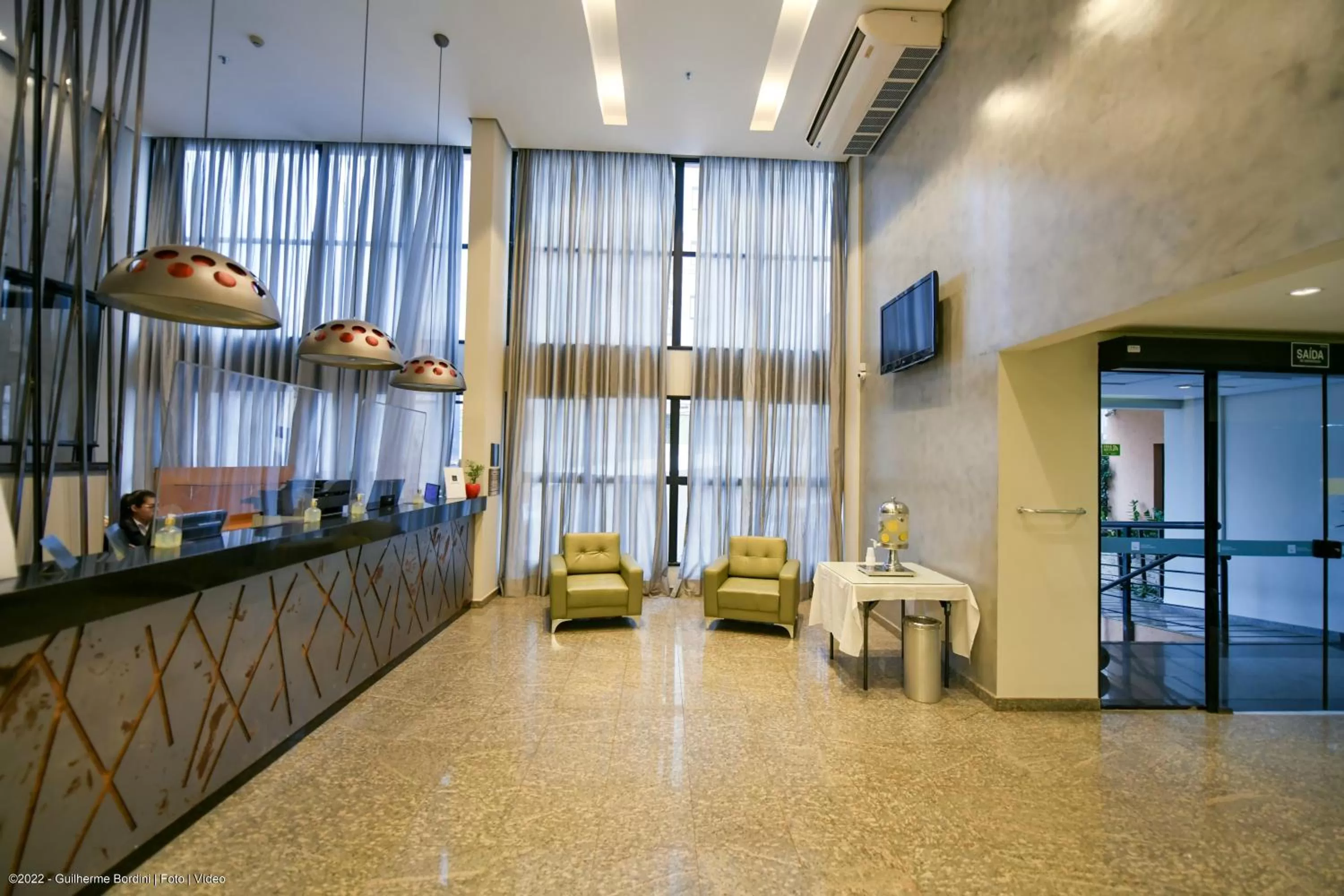 Lobby or reception in Nobile Inn Executive Ribeirao Preto
