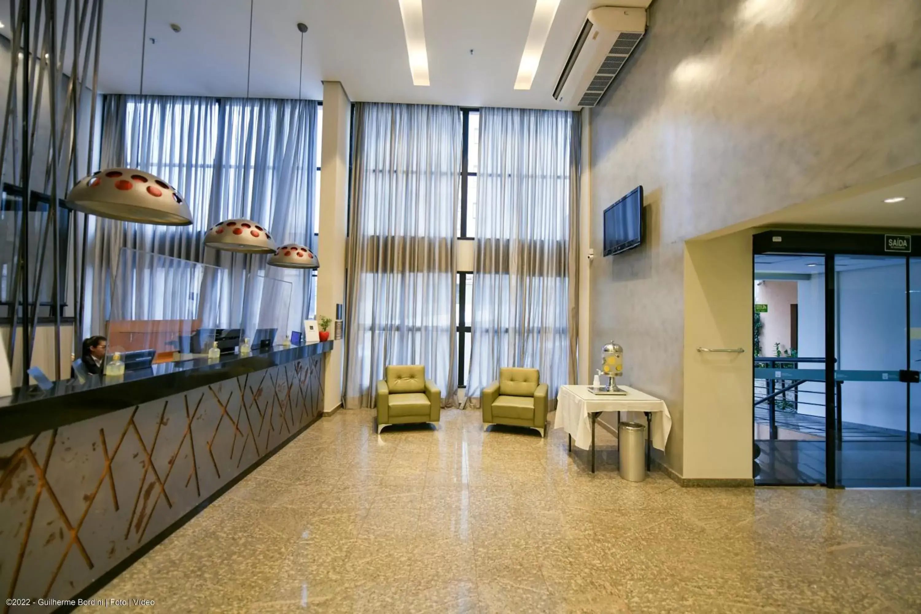 Lobby or reception in Nobile Inn Executive Ribeirao Preto