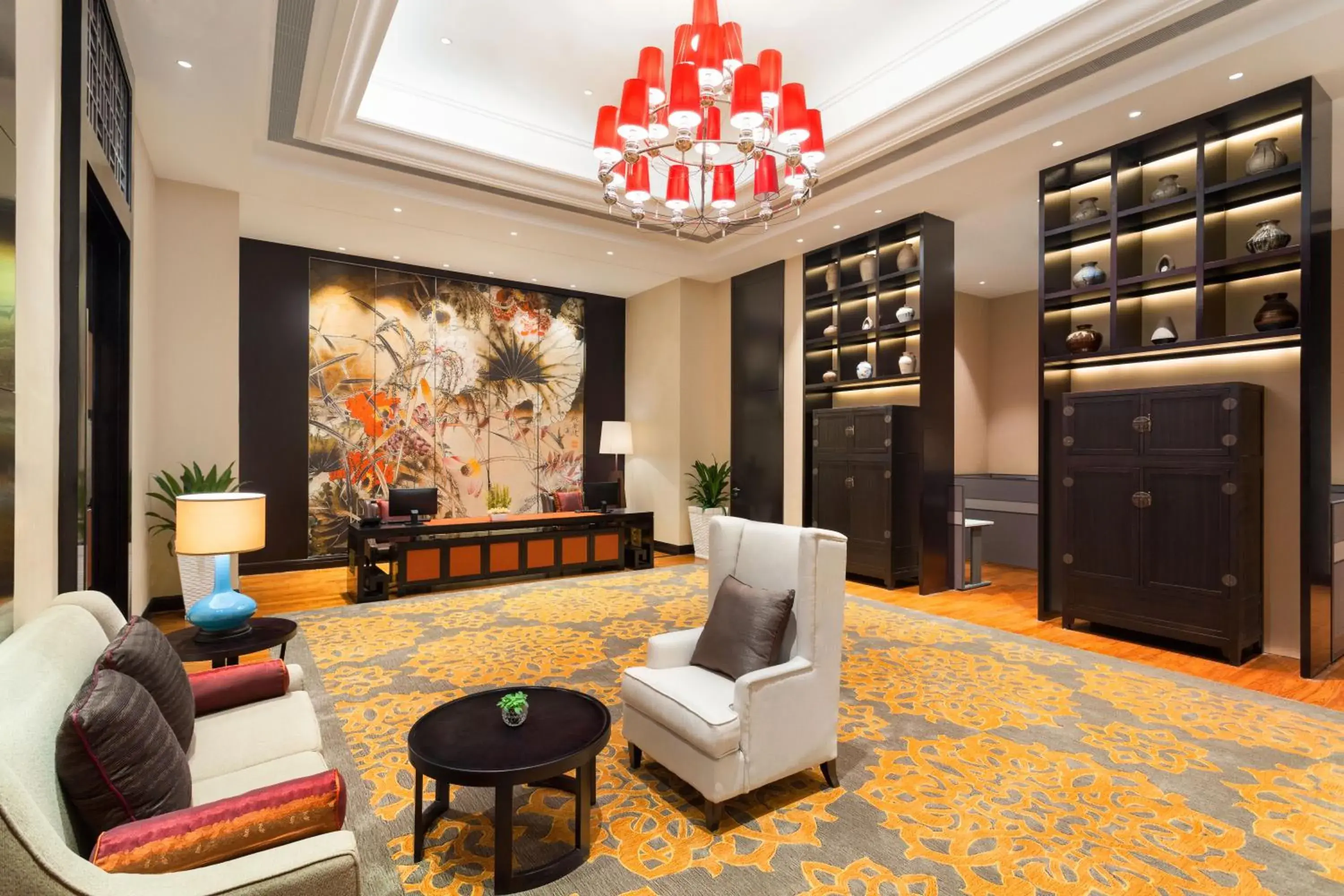 Business facilities, Seating Area in Wyndham Grand Xi'an South