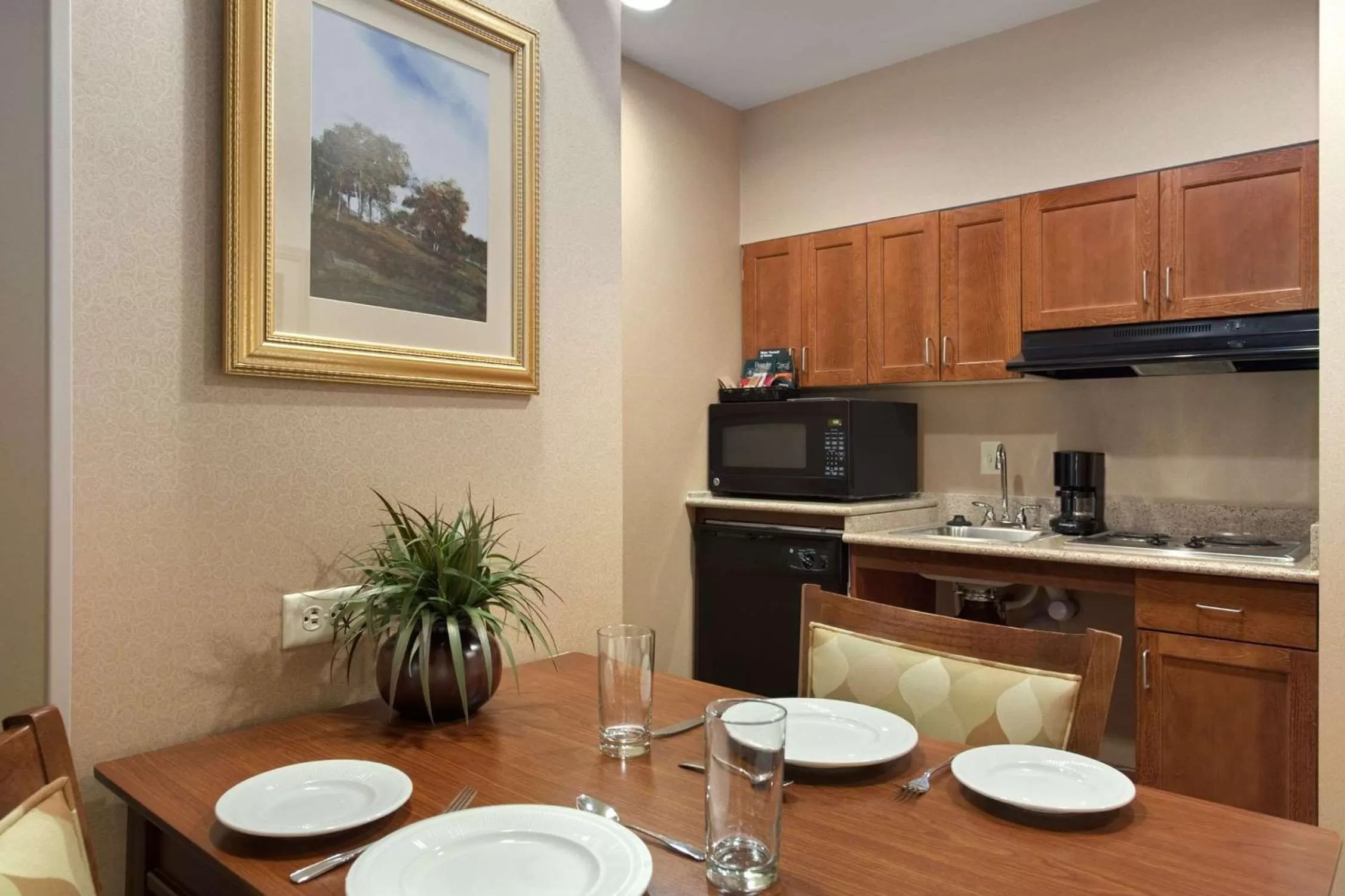 Kitchen or kitchenette in Homewood Suites by Hilton Rochester - Victor