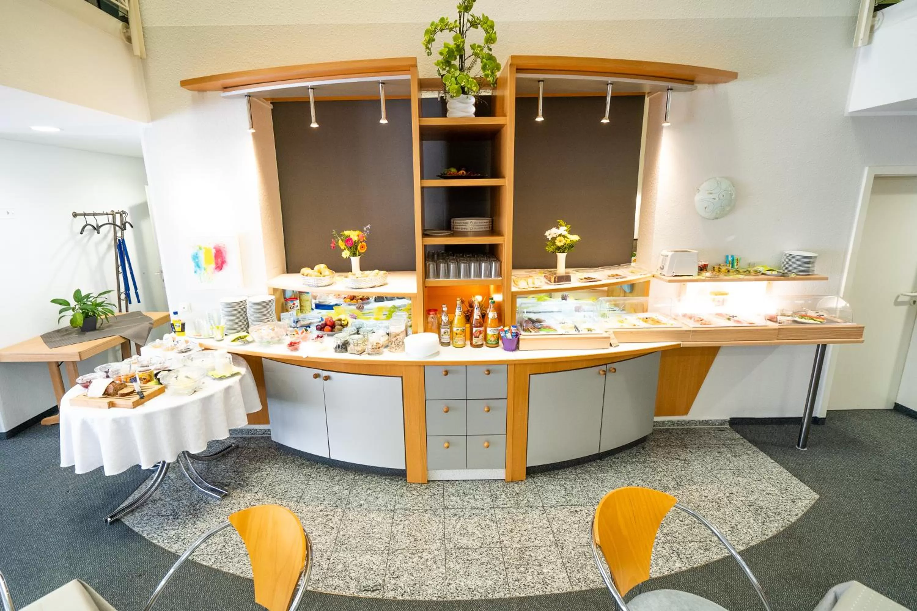 Buffet breakfast in Hotel Tanne