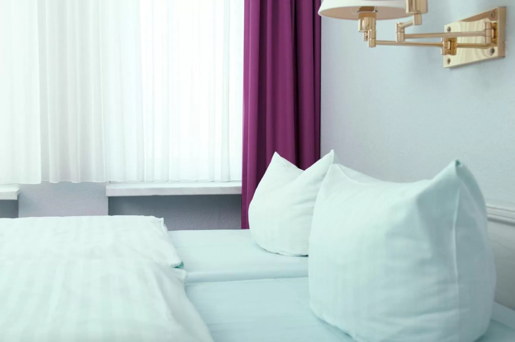 Decorative detail, Bed in Excelsior Bochum