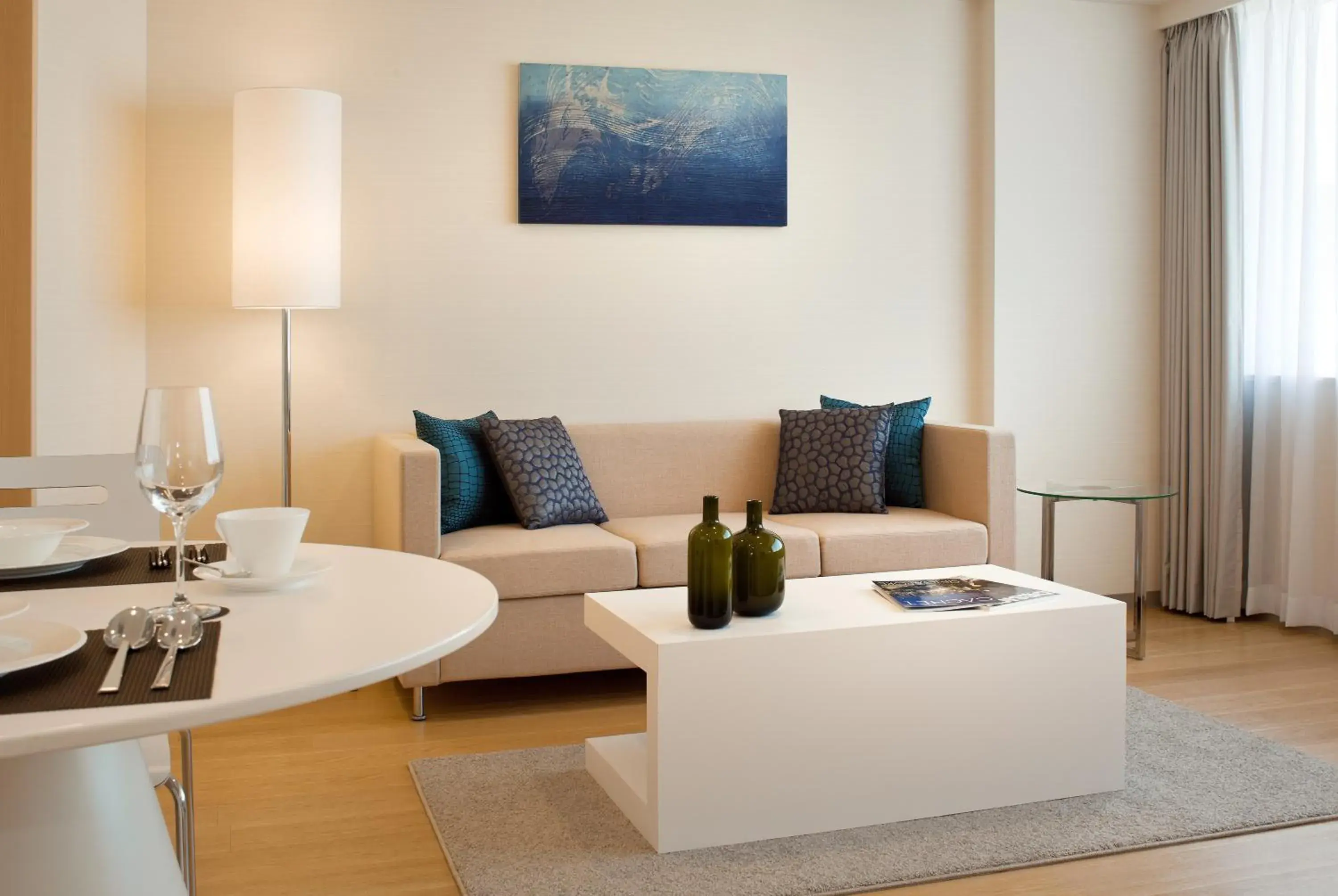 Living room, Seating Area in Fraser Residence Nankai Osaka