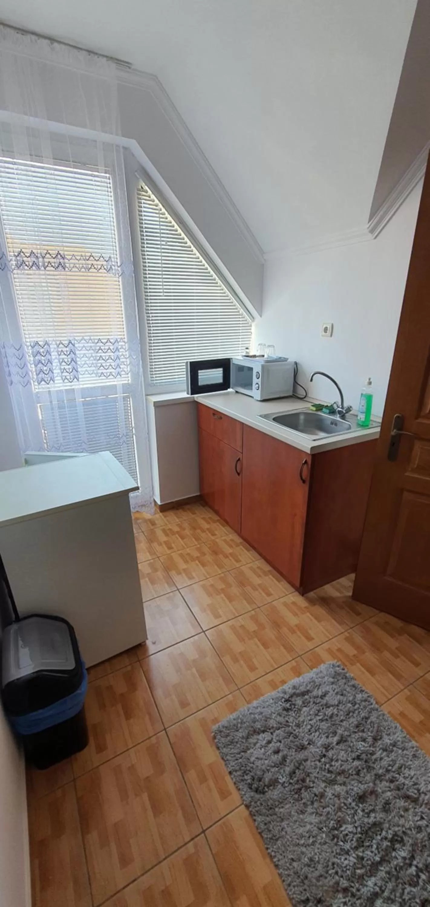 Kitchen/Kitchenette in Aqua Oazis Apartman