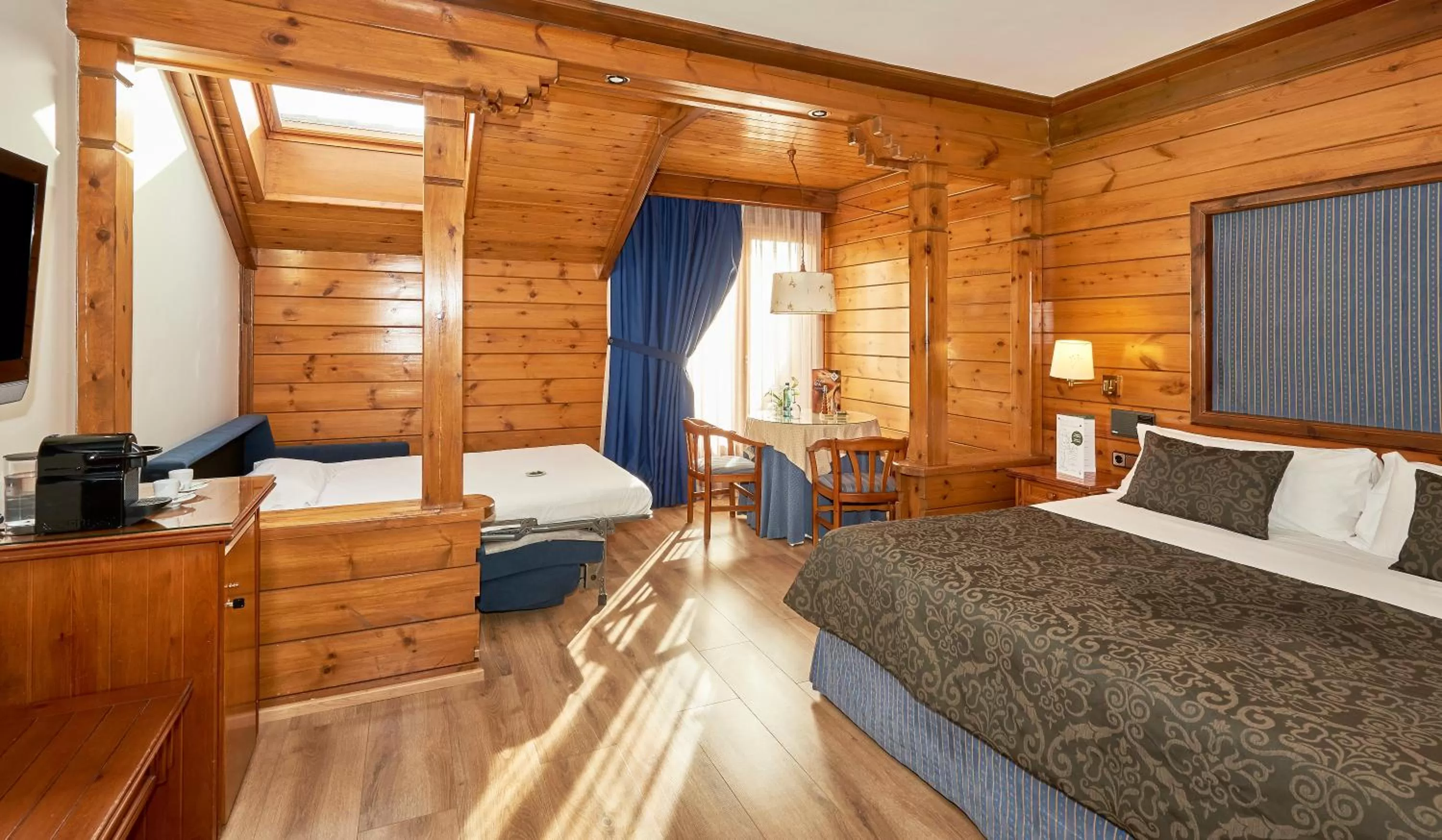 Bed in Hotel Grèvol Spa