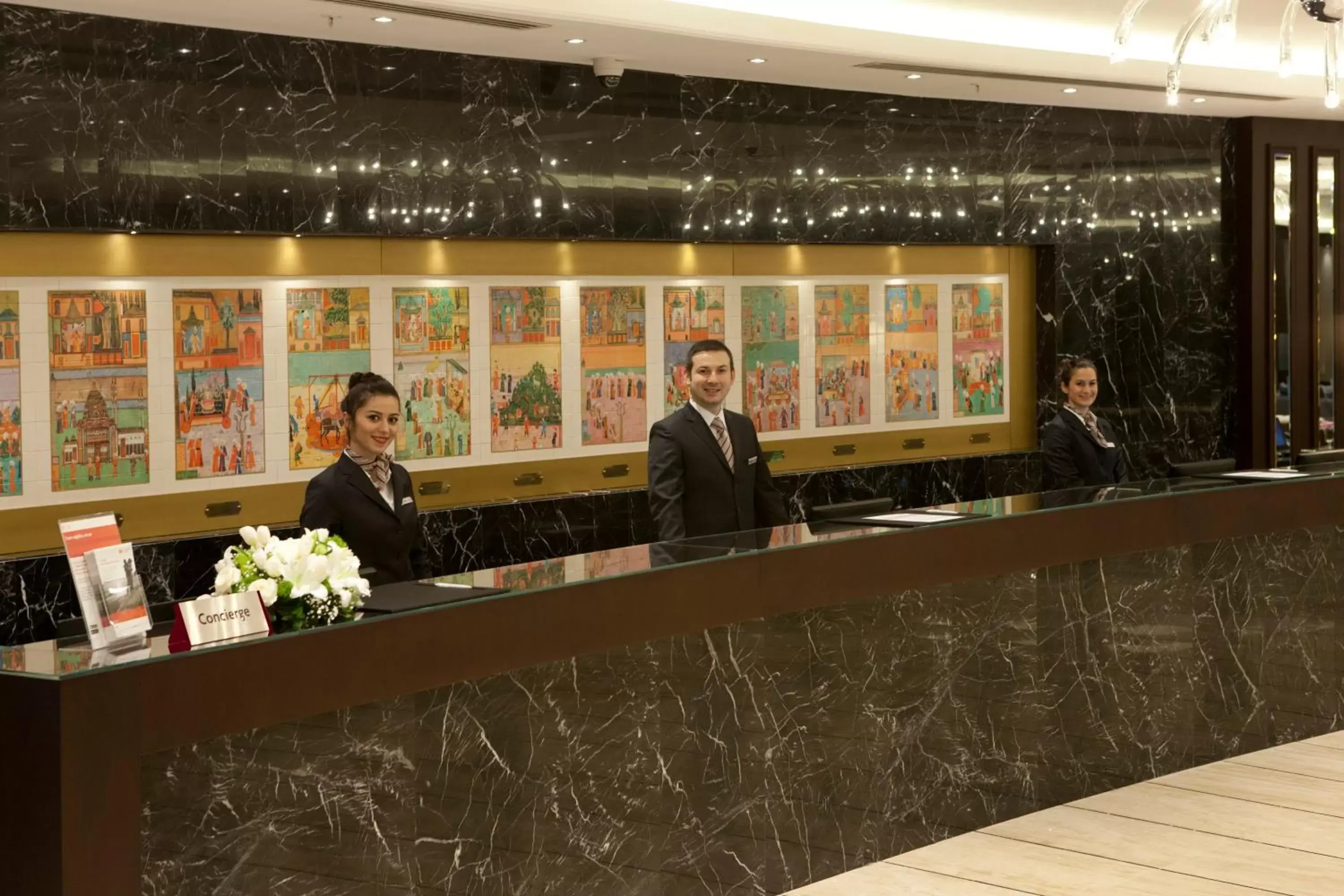 Property building, Lobby/Reception in Crowne Plaza Istanbul Oryapark, an IHG Hotel