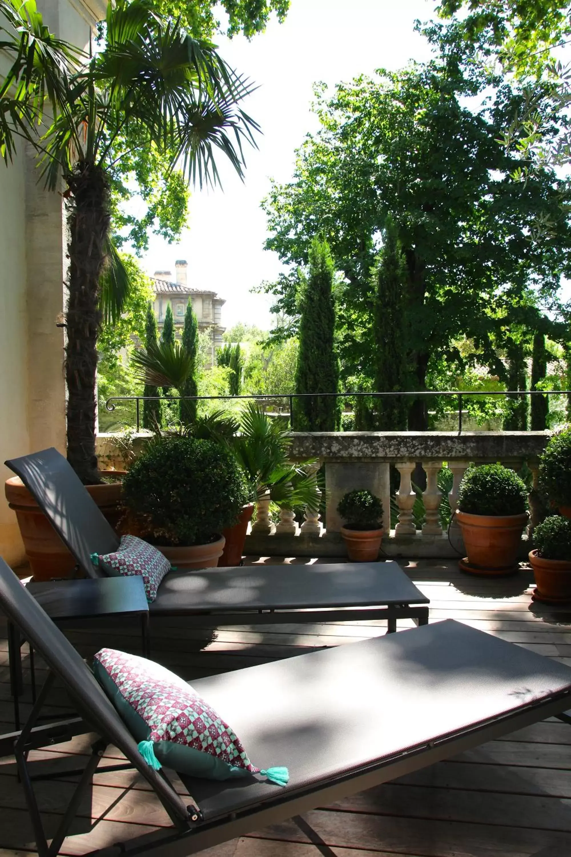 Patio in La Divine Comédie-Suites Deluxe