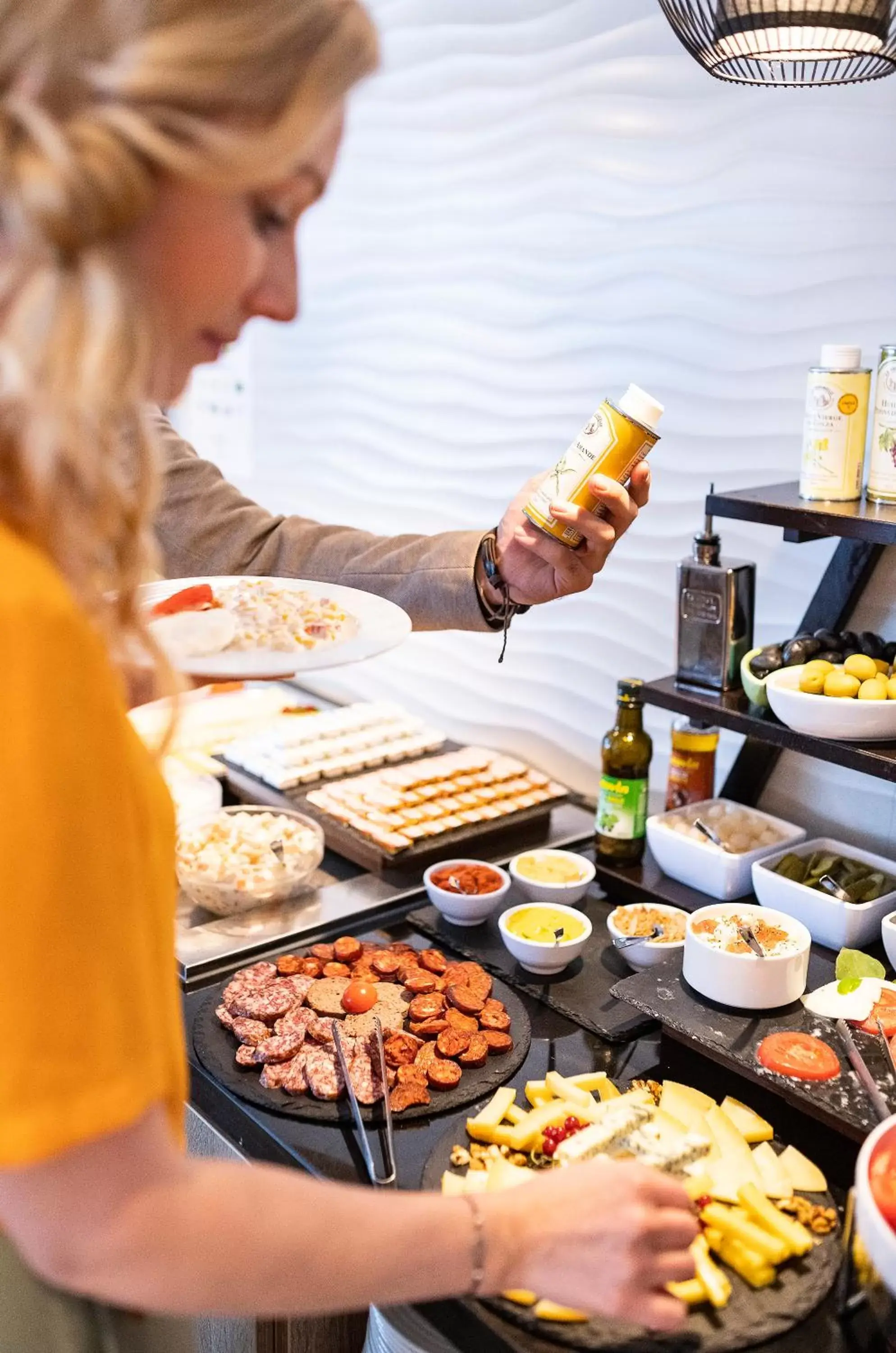 Buffet breakfast in The Three Corners Lifestyle Hotel