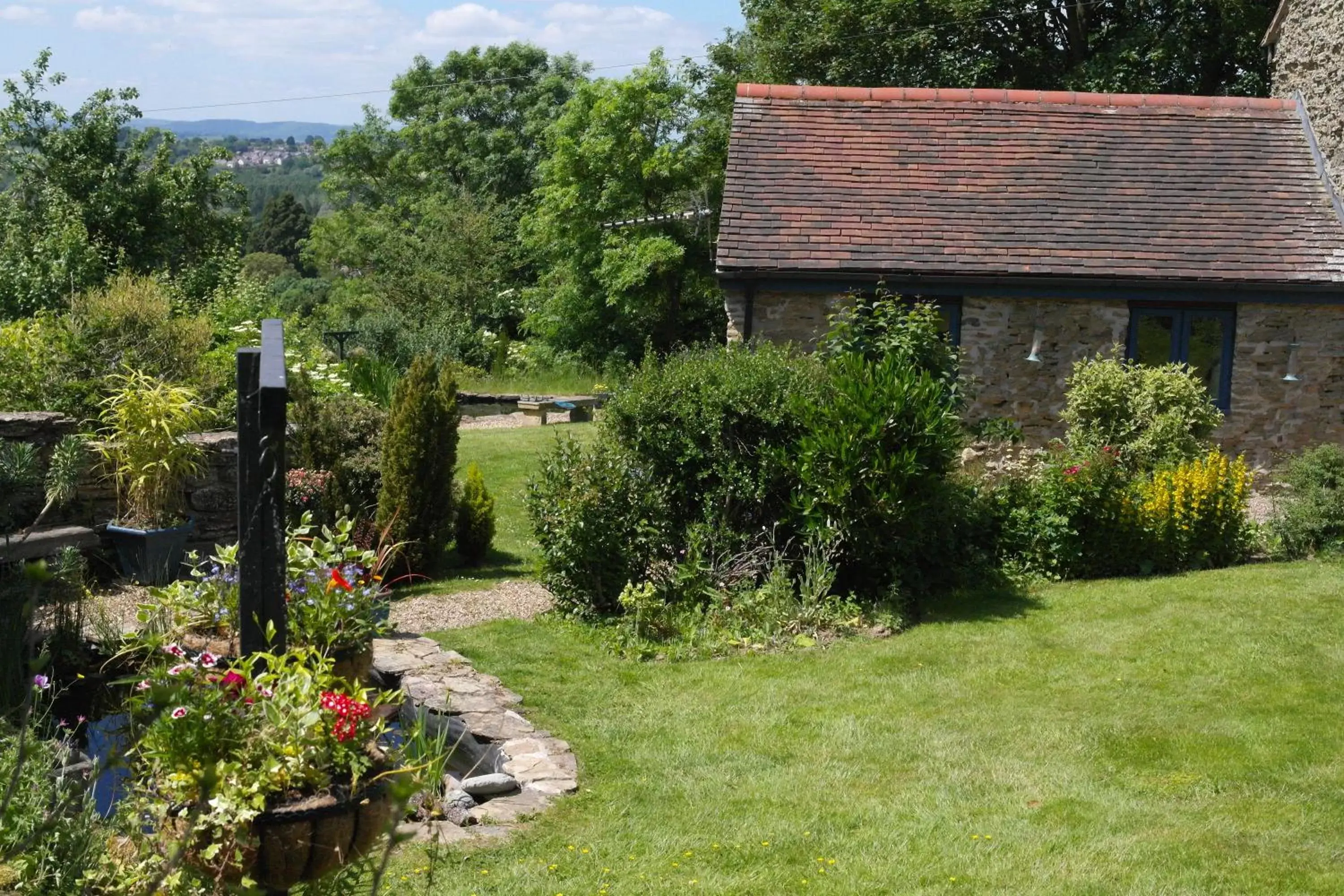 Garden view, Garden in Prospect BARN