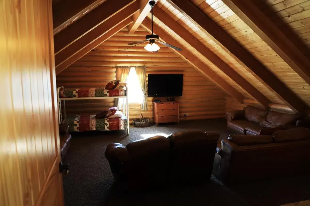 Seating Area in Zion Ponderosa Ranch Resort