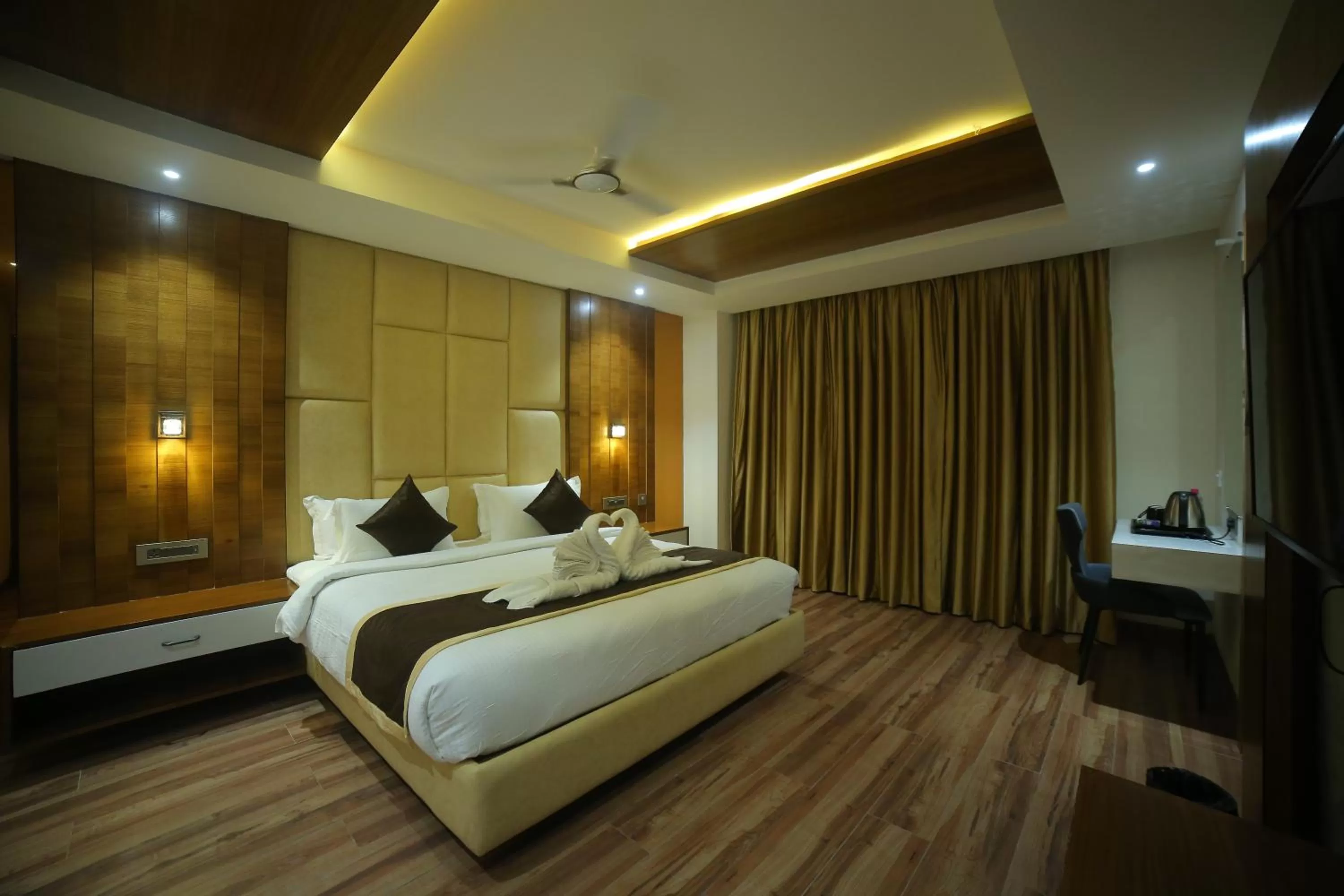 Bed in Sree Fortune Grand, Tadepalli