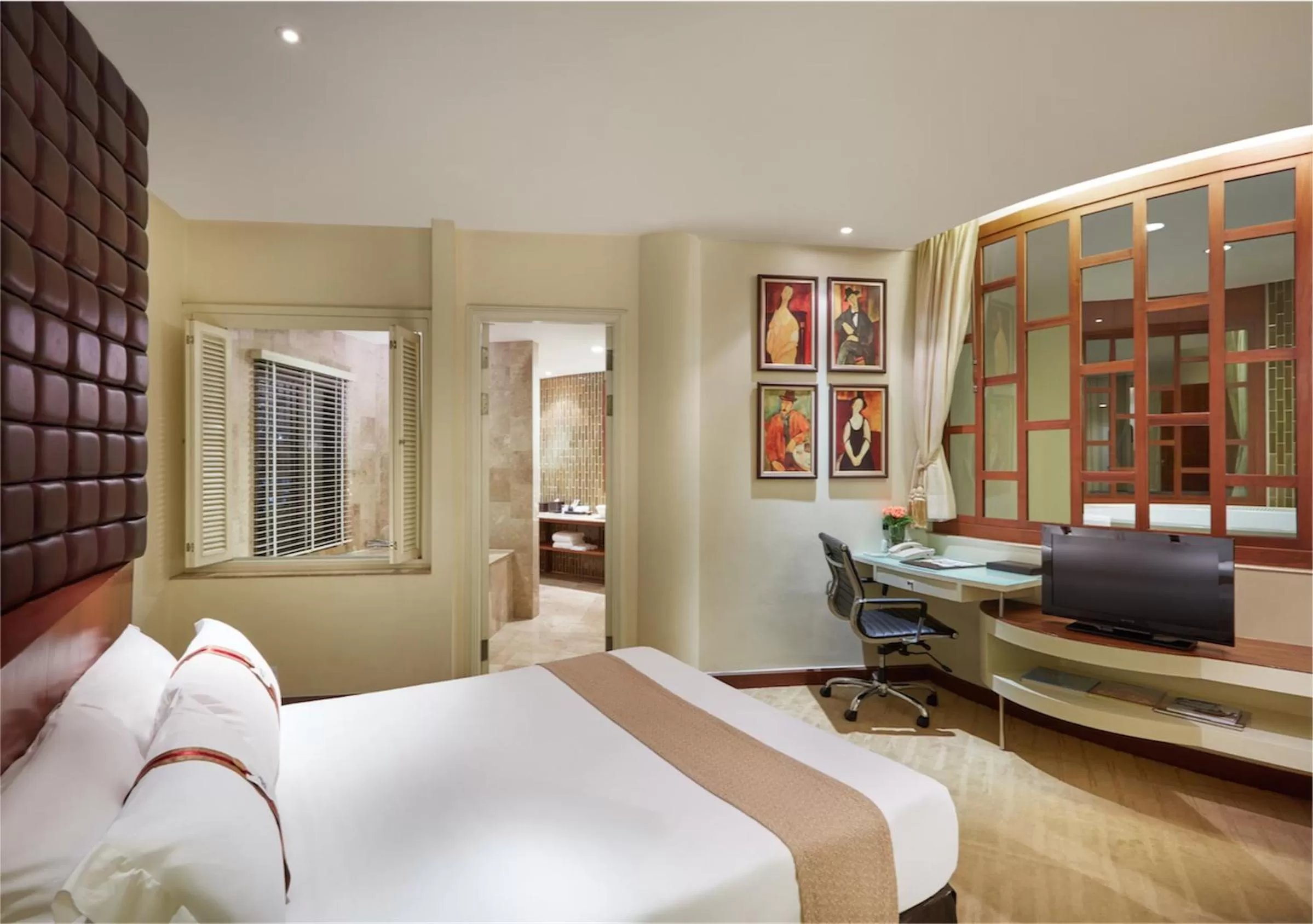 Bedroom, Bed in The Davis Bangkok