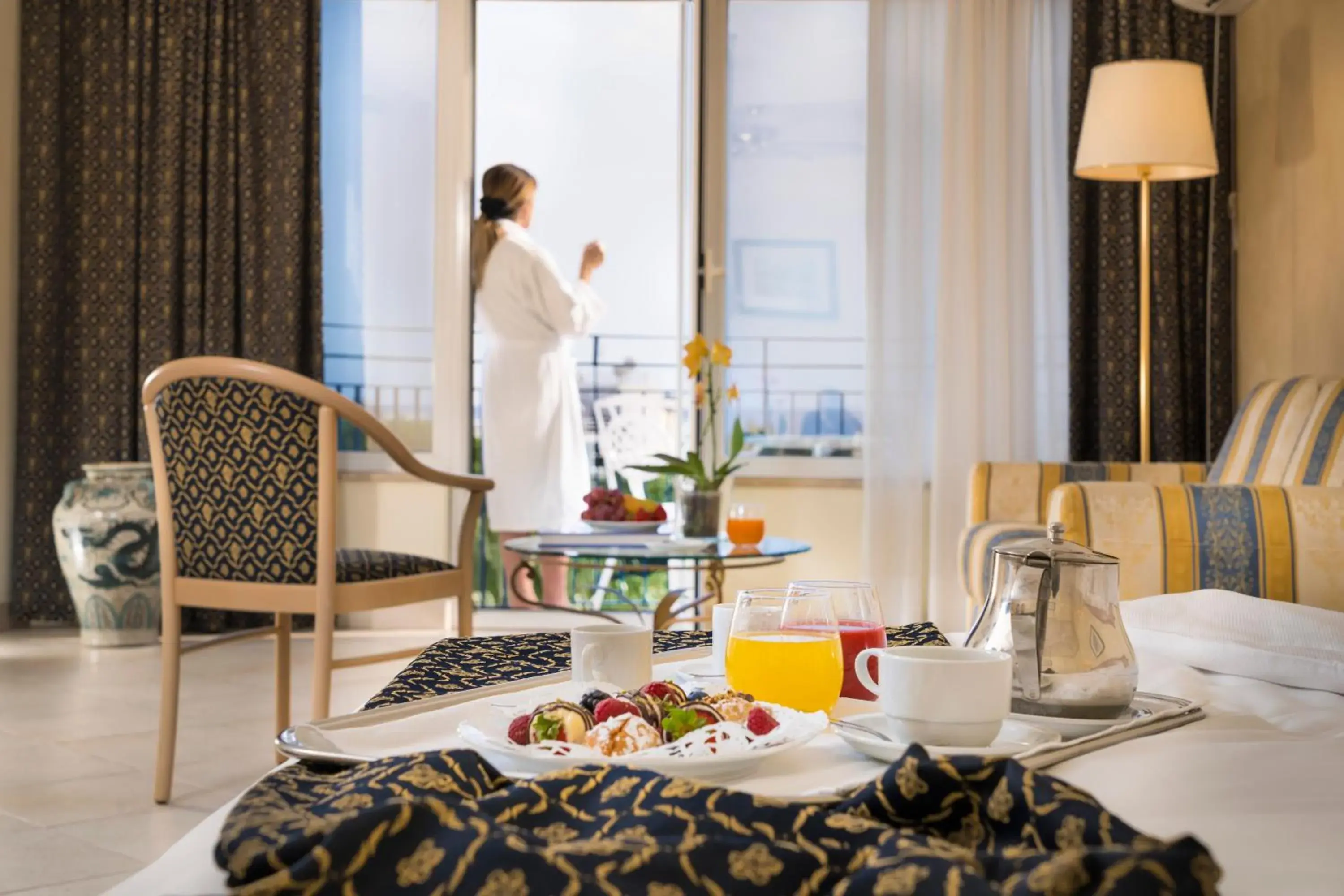 room service in Sant Alphio Garden Hotel & SPA