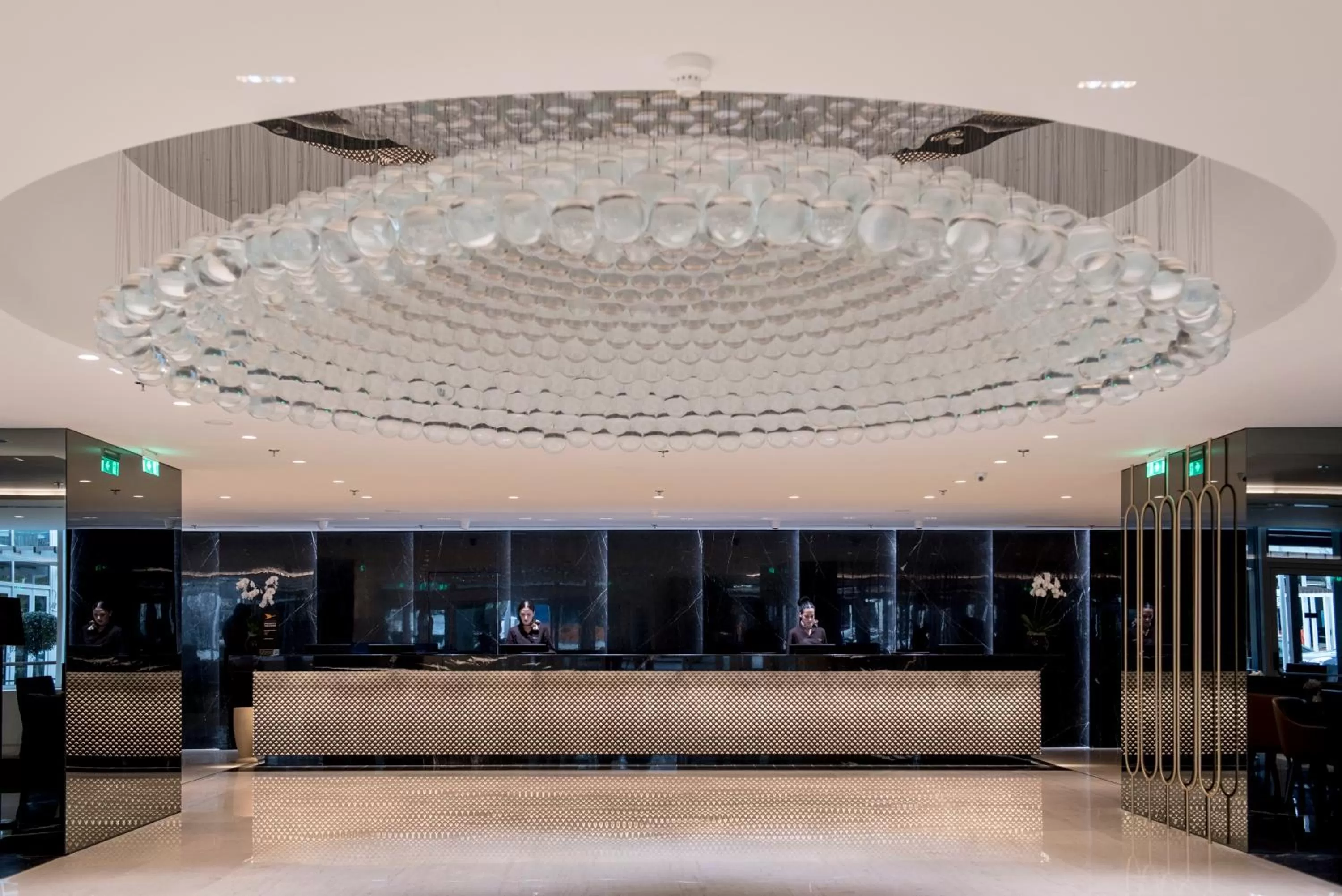 Lobby or reception in Sofitel Athens Airport