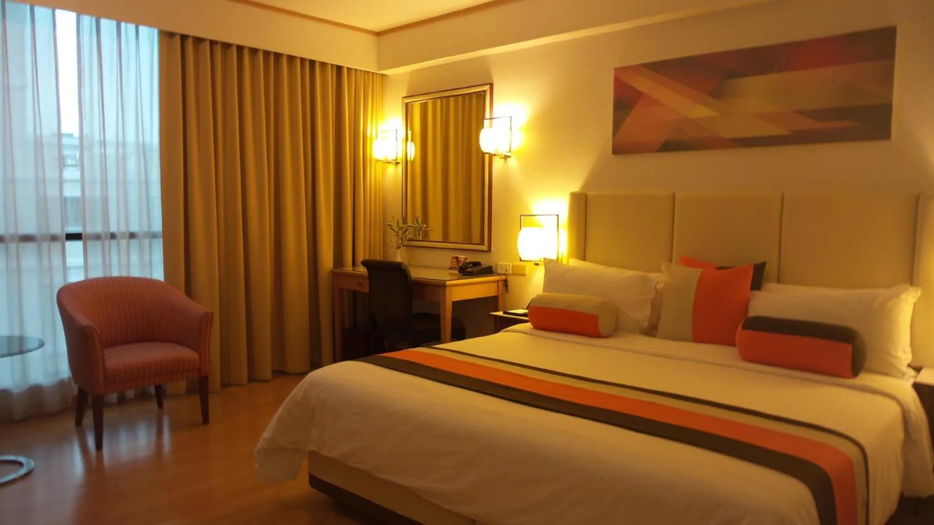 Bedroom, Bed in The Four Wings Hotel Bangkok