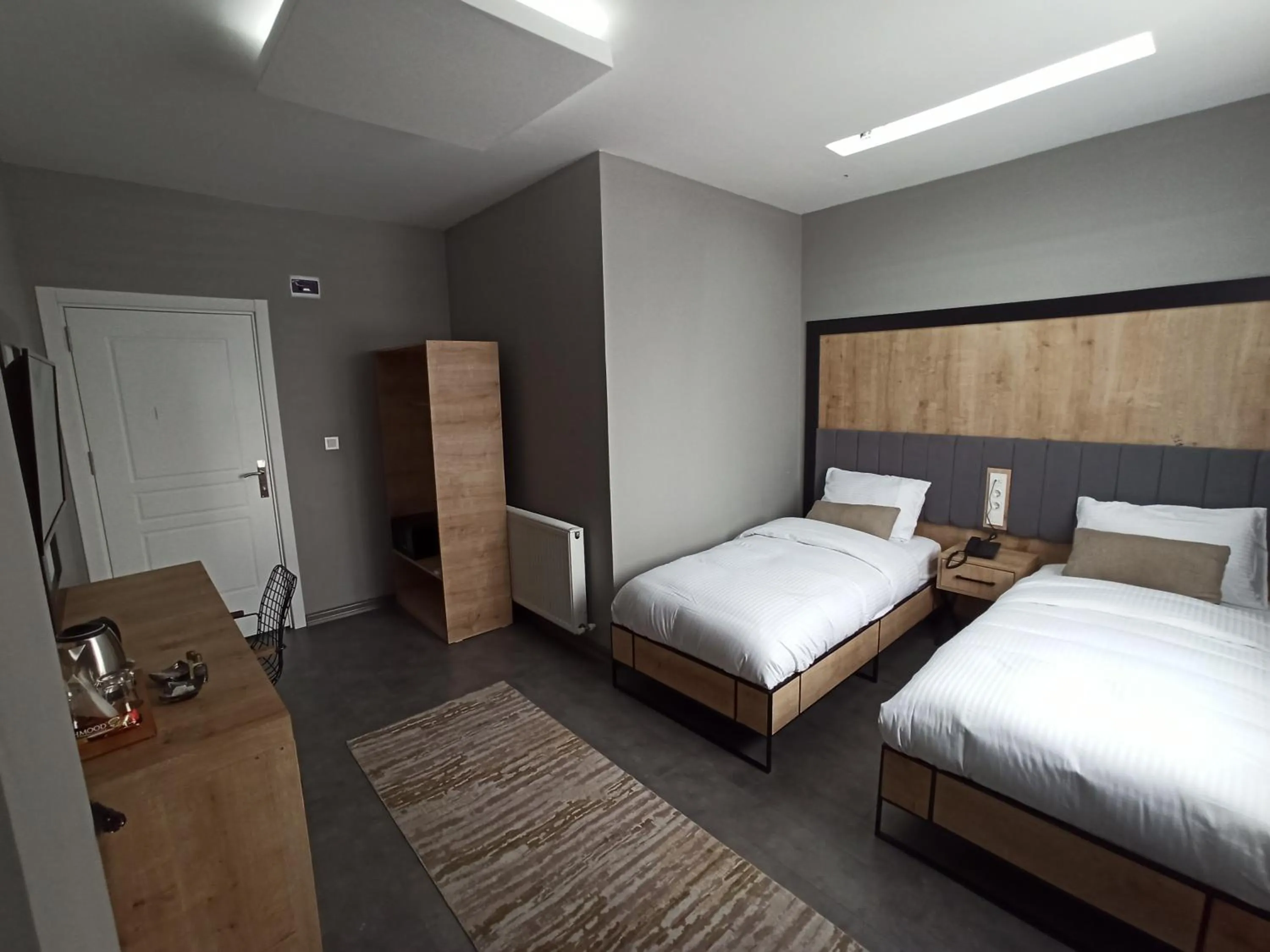 Bed in Skylon Airport Hotel