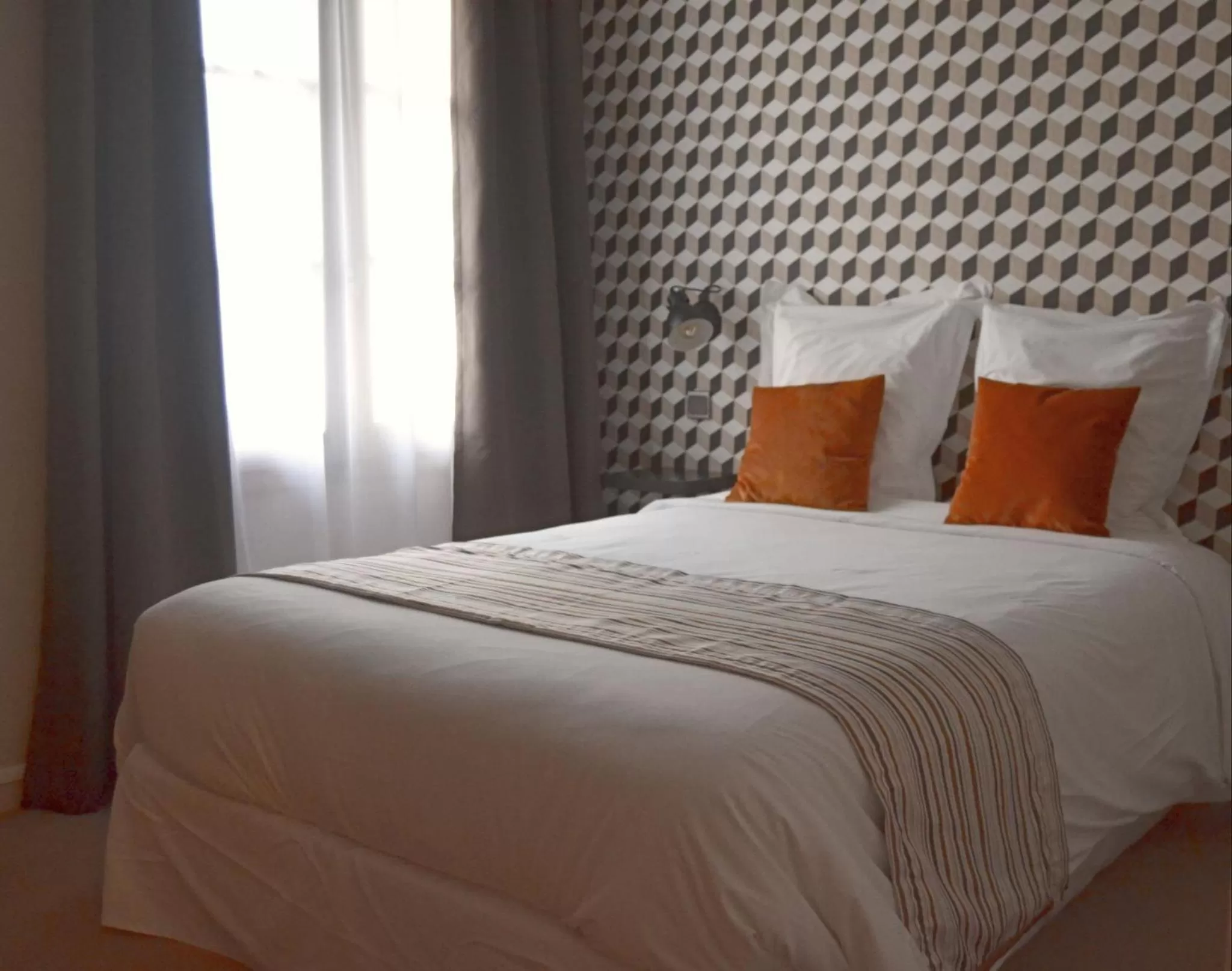 Photo of the whole room, Bed in Logis Hotels - Château Saint Marcel