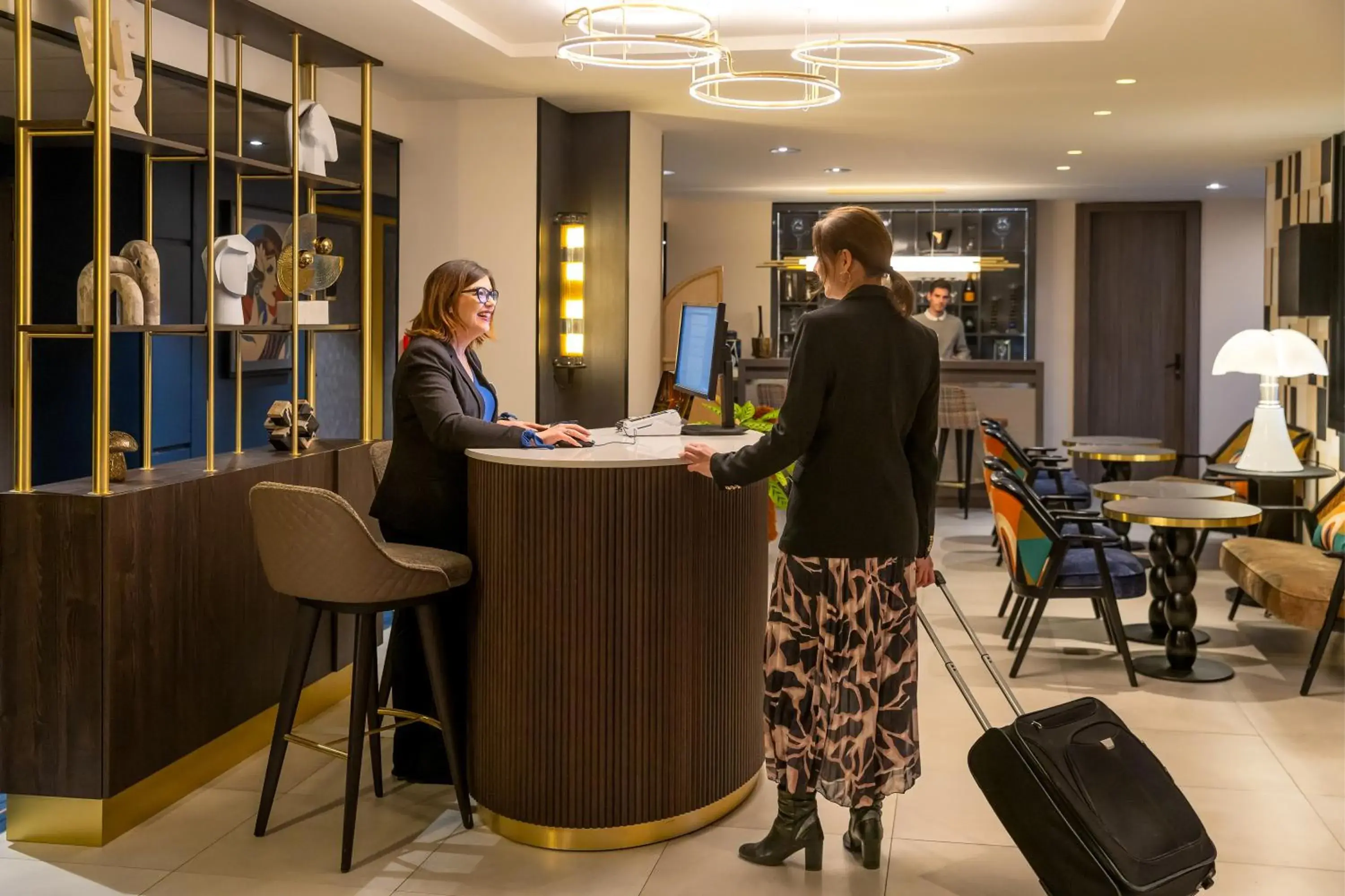 Lobby or reception in ibis Styles Saint-Quentin Lobby or reception in ibis Styles Saint-Quentin