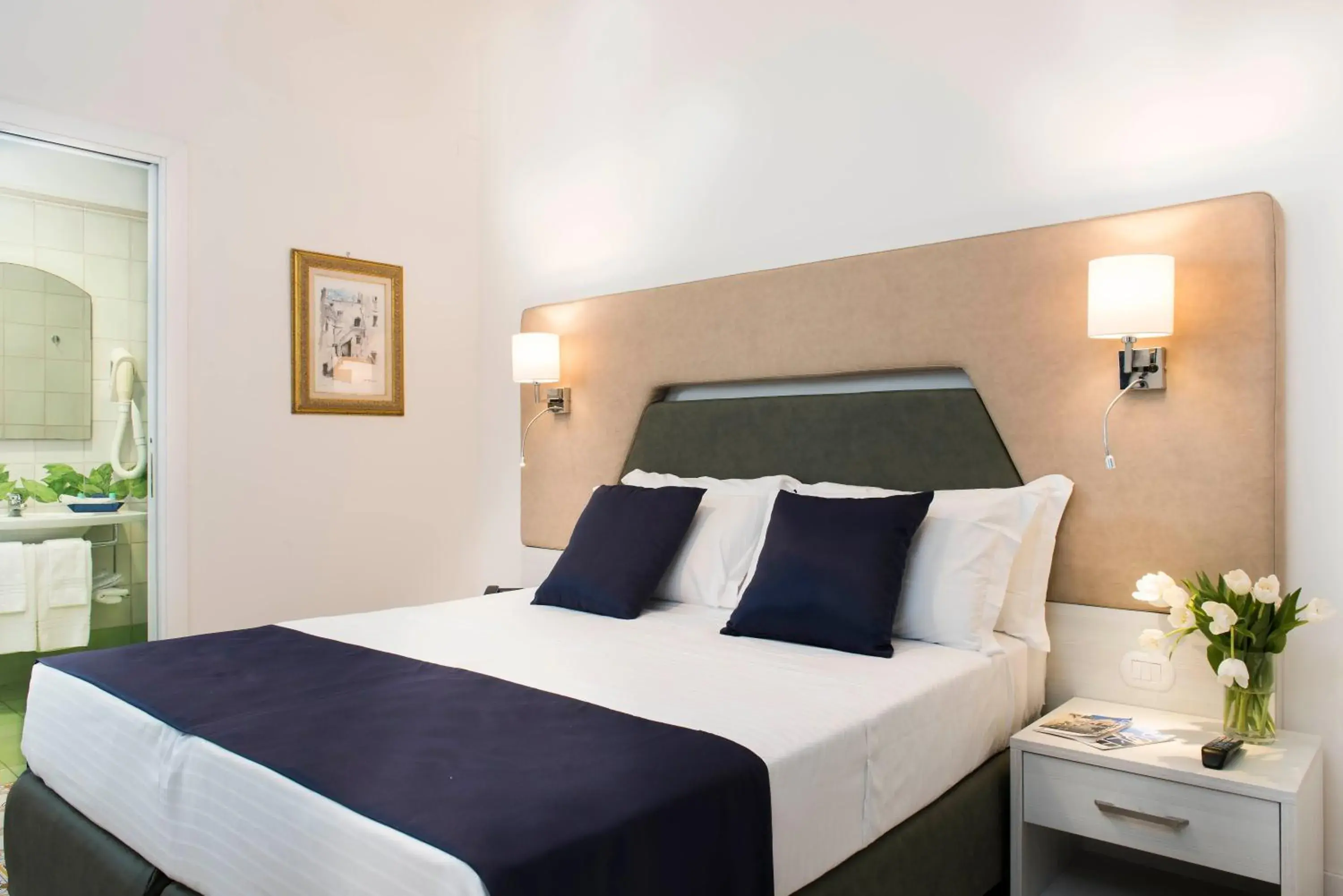 Bed in Hotel Sole Splendid