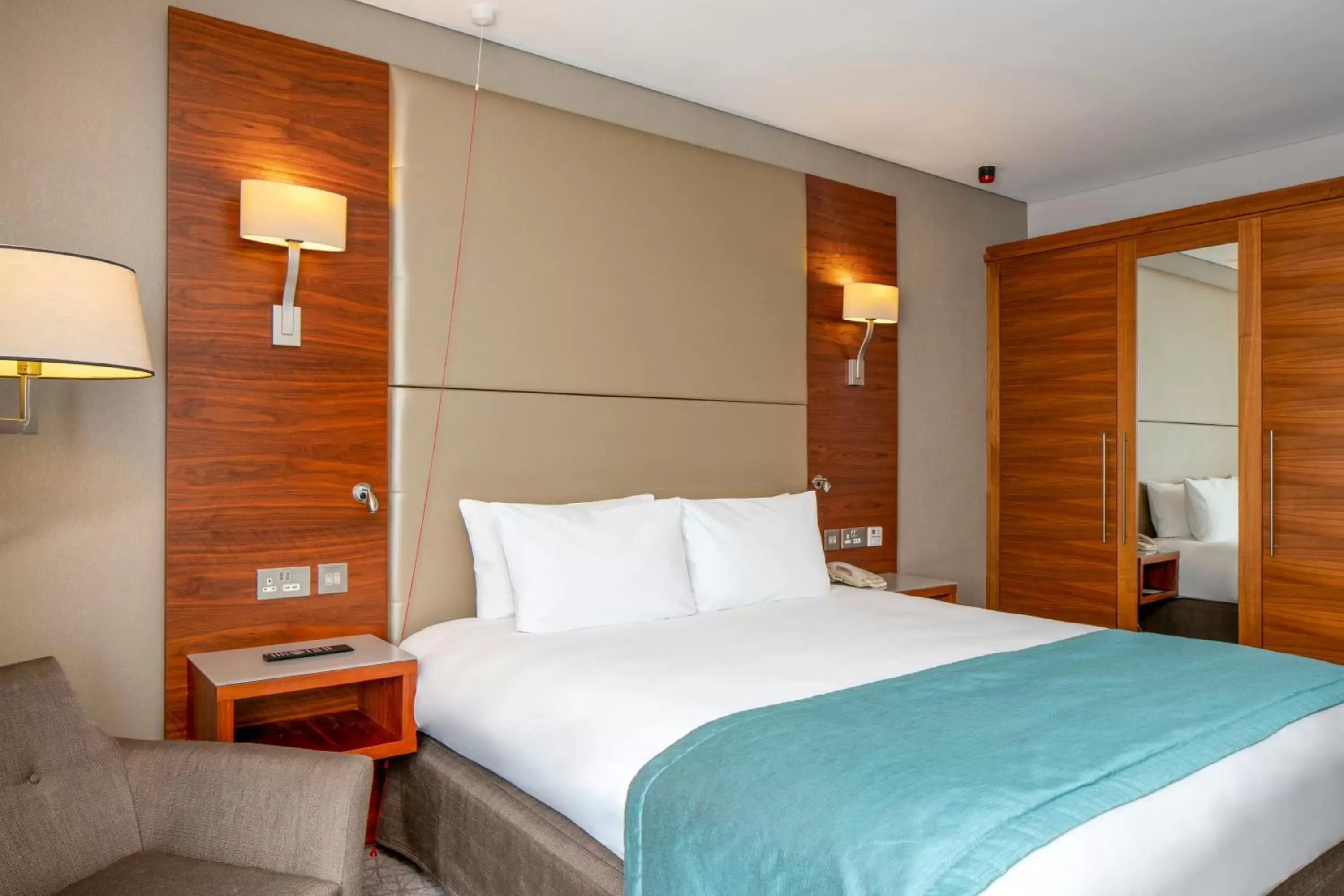 Bed in Crowne Plaza London - Docklands, an IHG Hotel