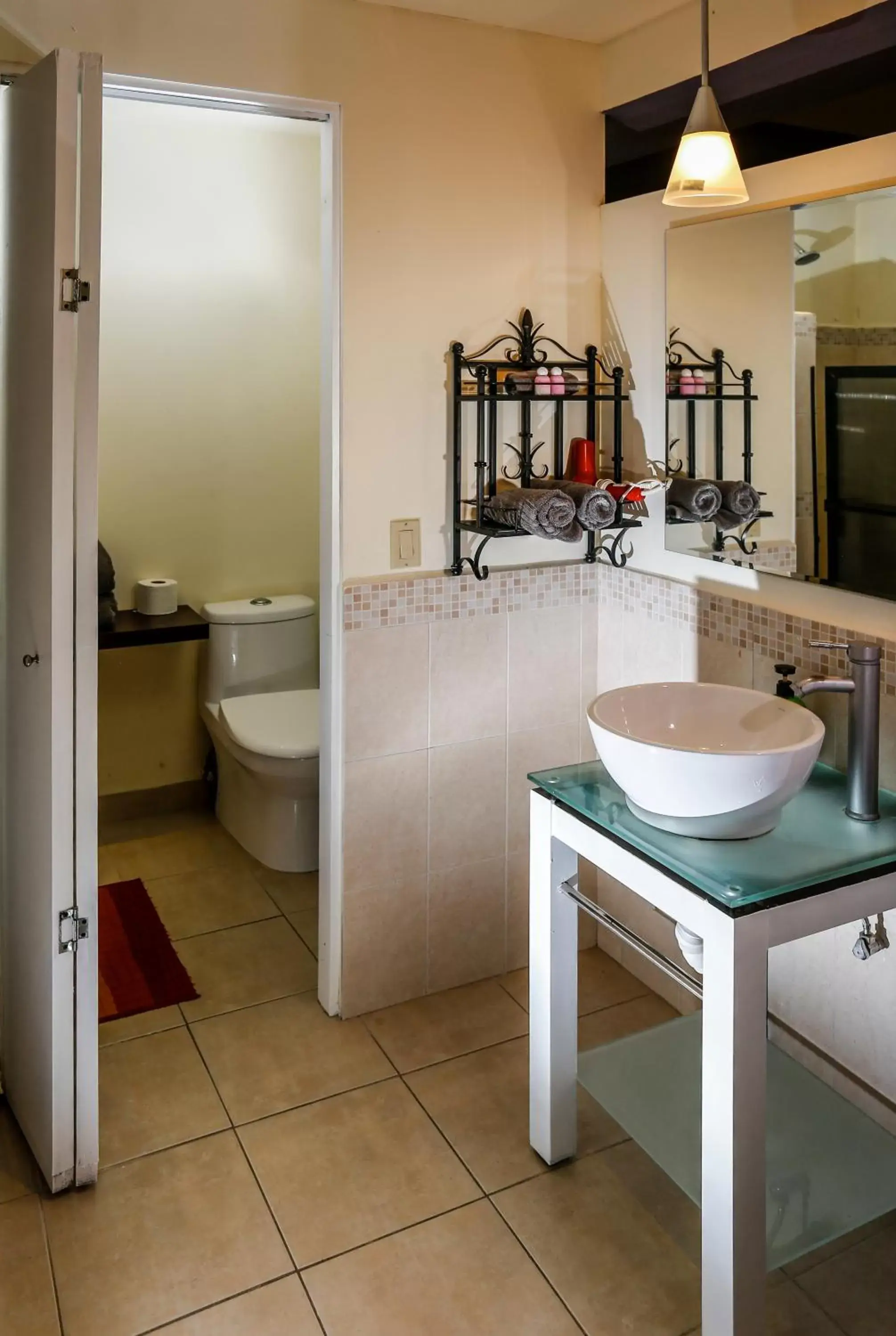 Toilet, Bathroom in MariaMar Suites