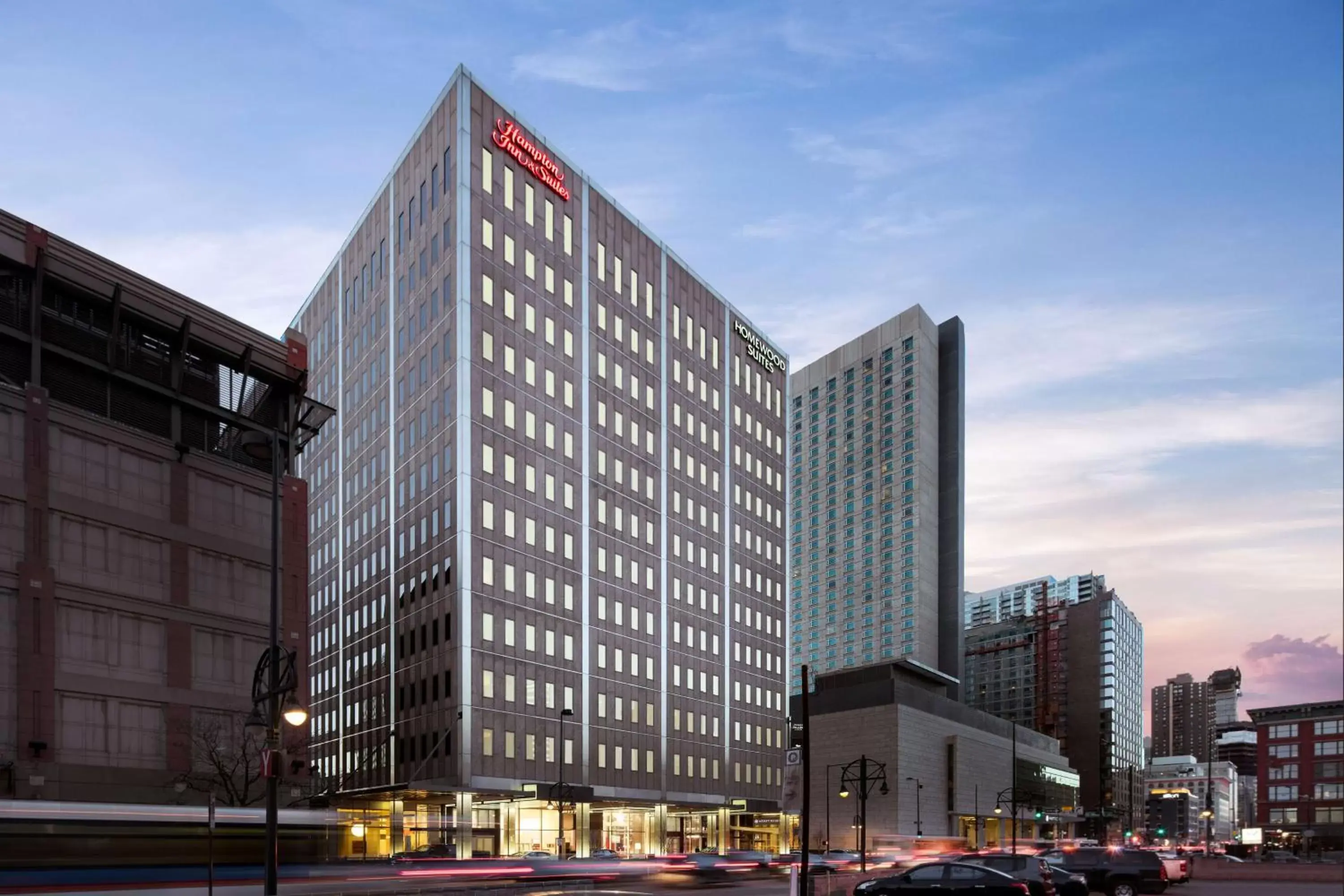 Property building in Homewood Suites- Denver Downtown Convention Center