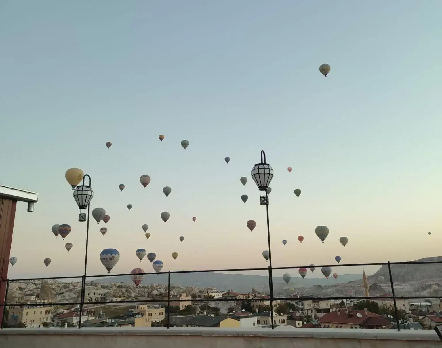 Balcony/Terrace in Balloon View Hotel