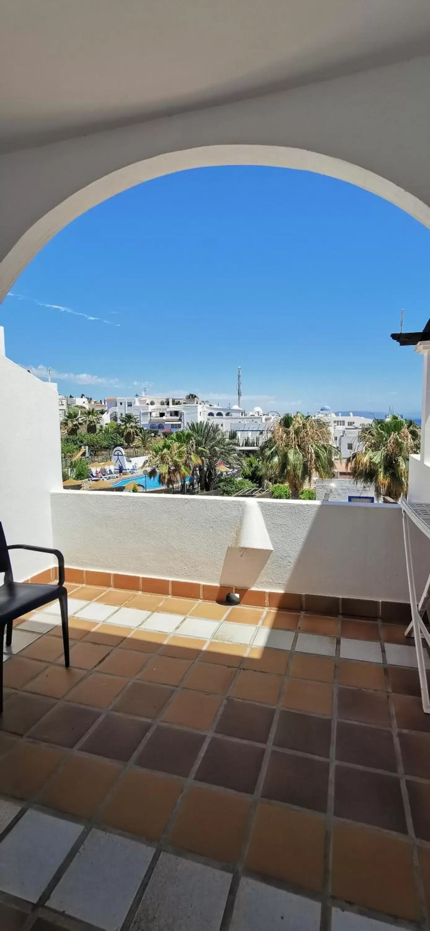 View (from property/room), Balcony/Terrace in Hotel Puntazo II