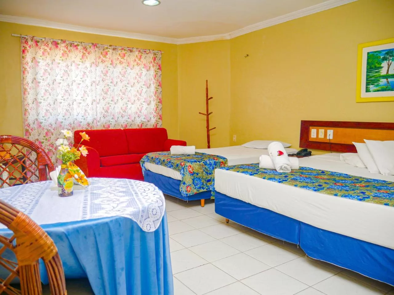 Bed in Marbello Ariau Hotel
