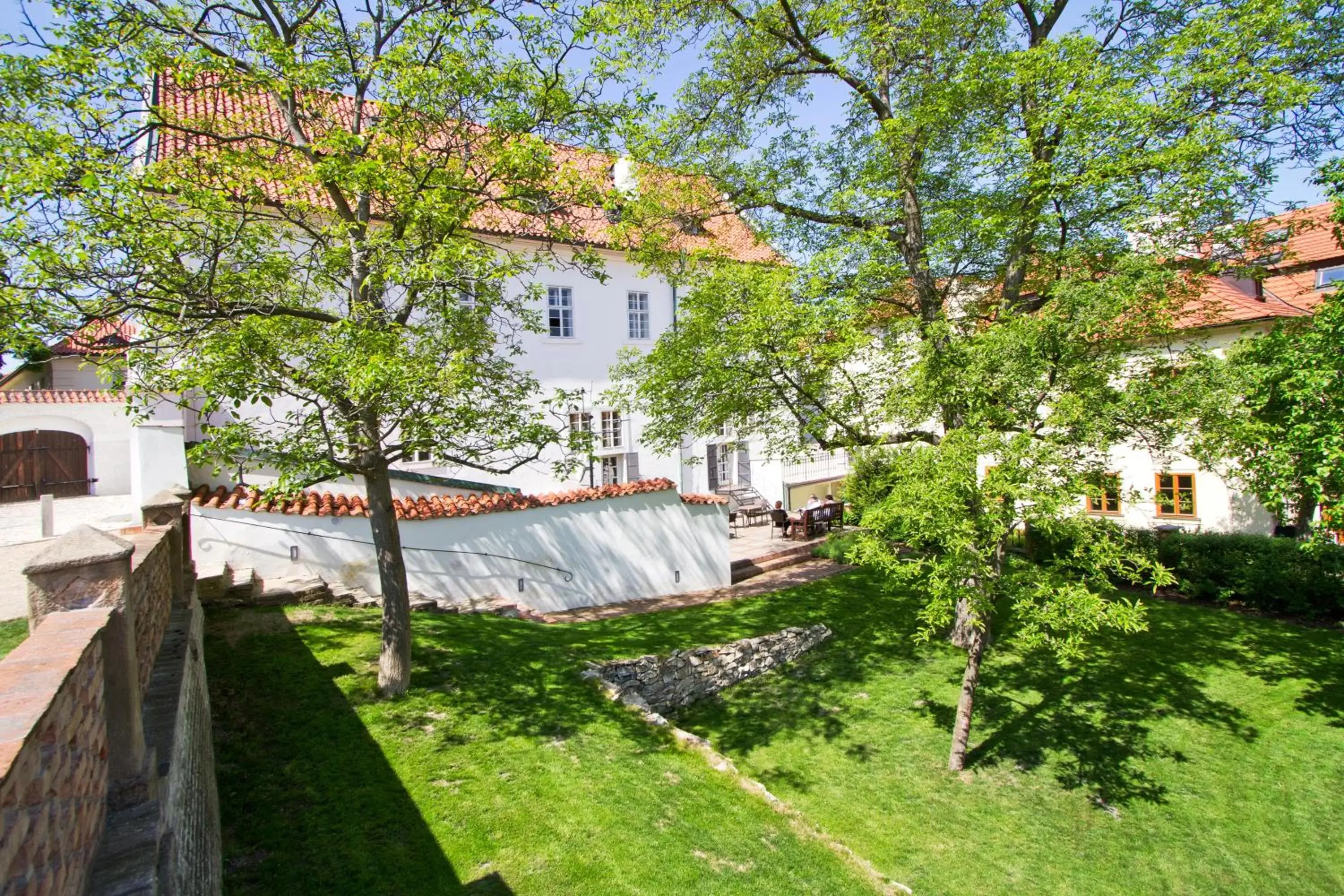 Garden in Monastery Hotel