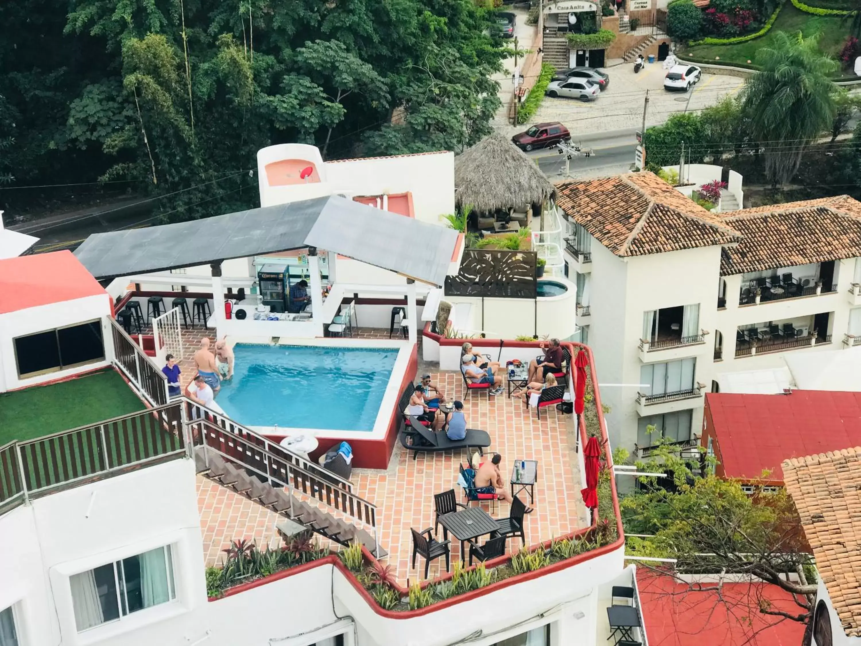 Bird's eye view, Pool View in Hotel Amaca Puerto Vallarta - Adults Only